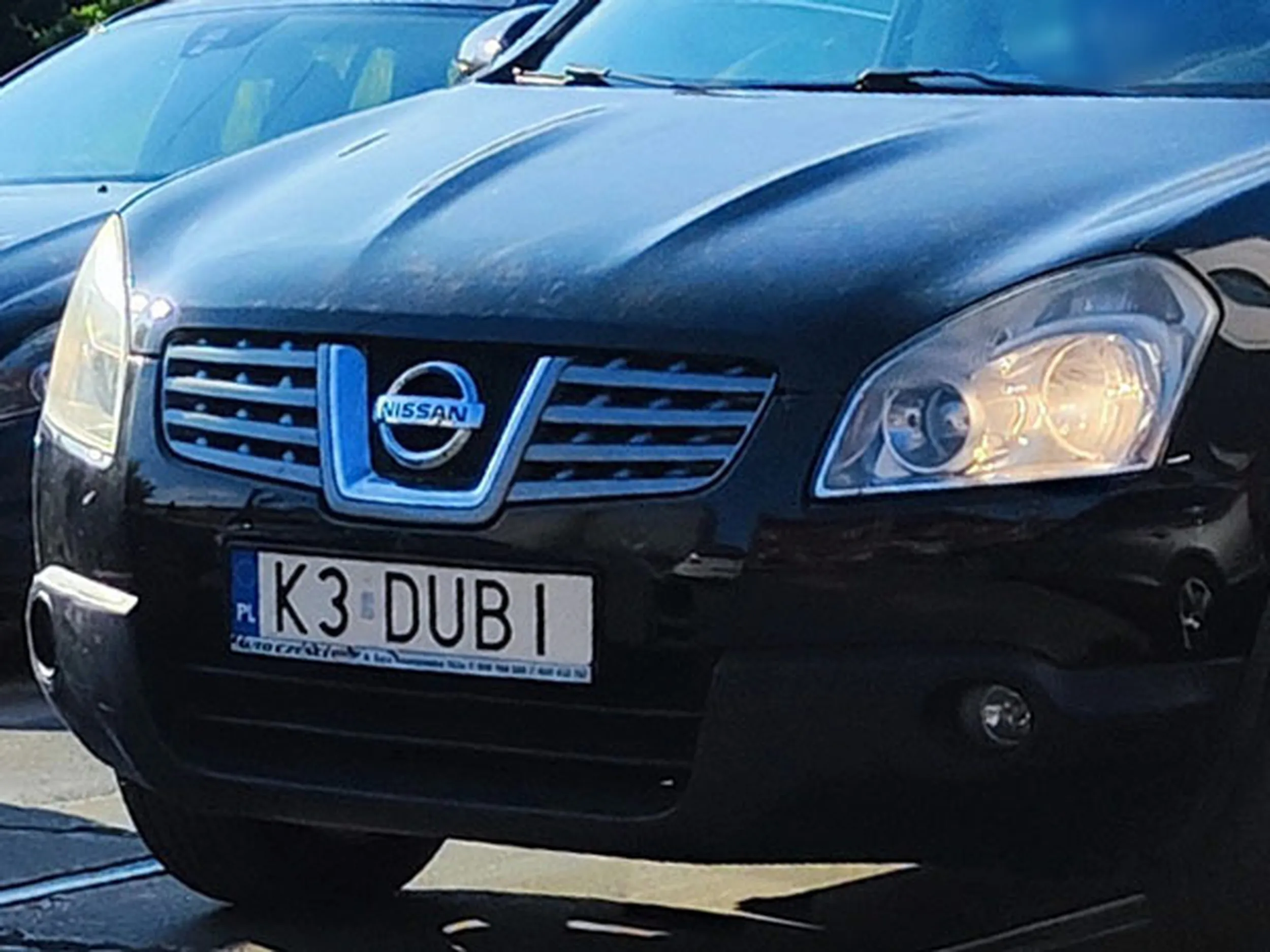 Fajny numer, blacha K3 DUBI