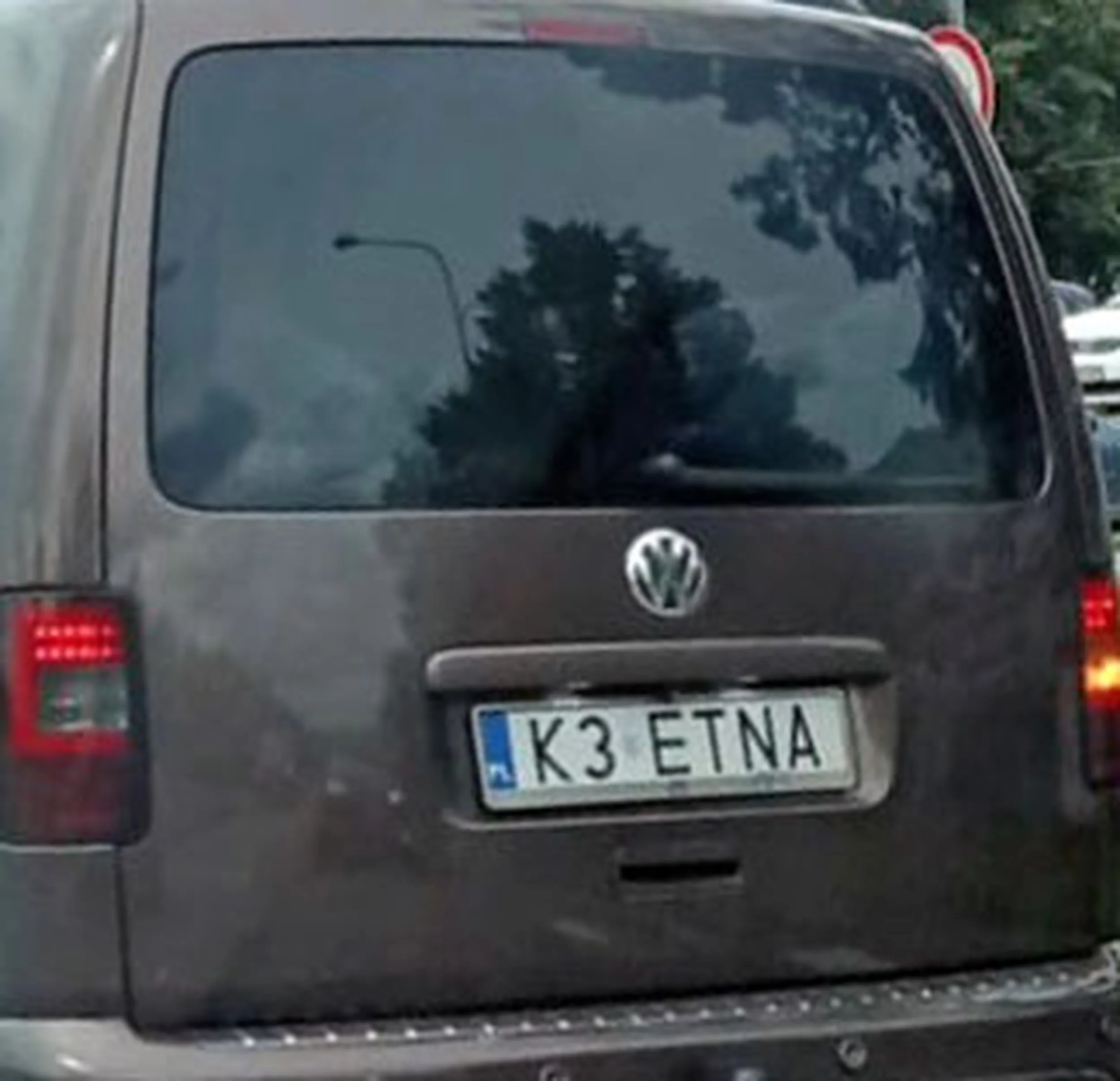 Fajny numer, blacha K3 ETNA