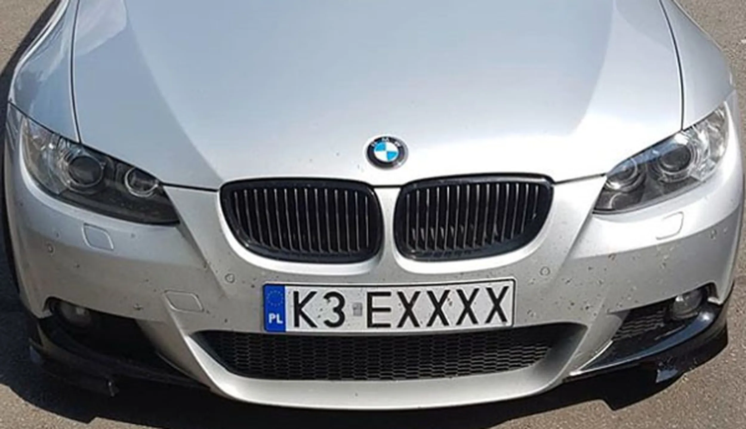 Fajny numer, blacha K3 EXXXX