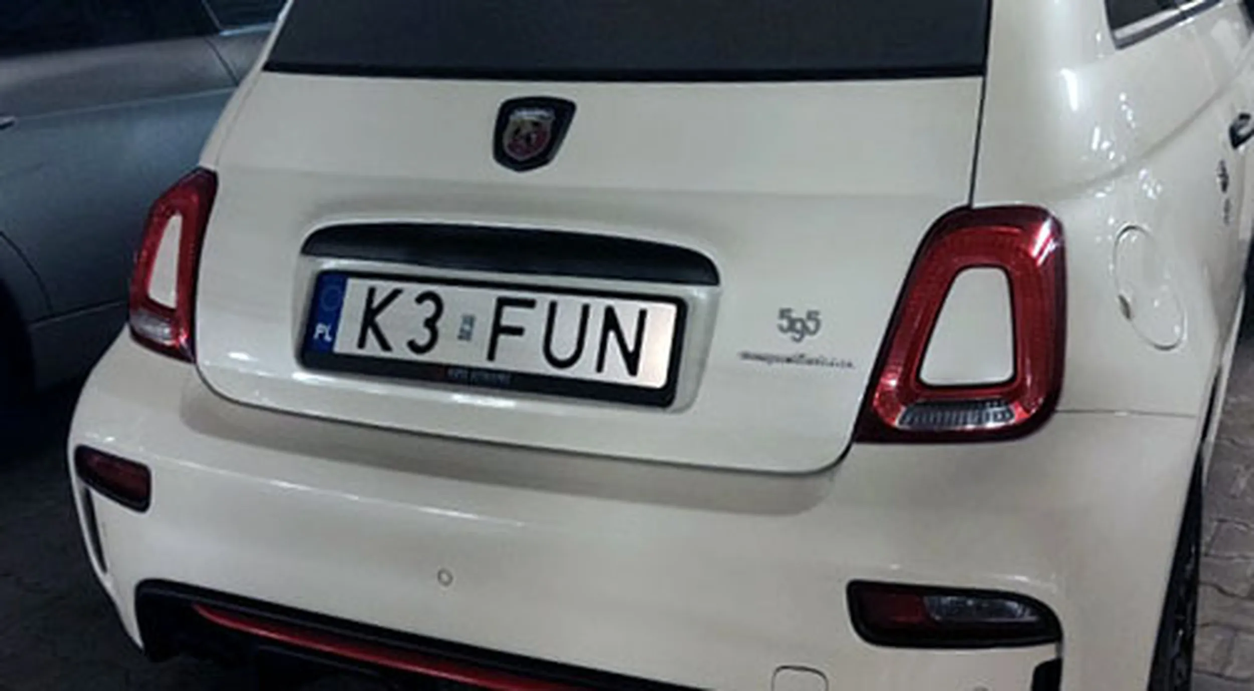 Fajny numer, blacha K3 FUN