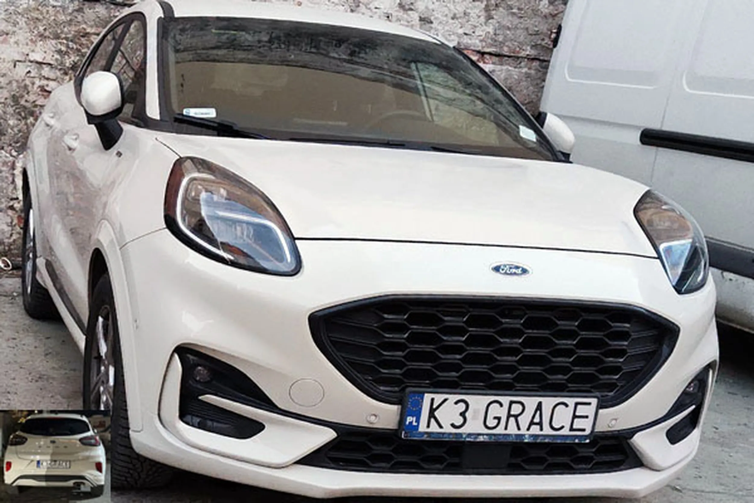 Fajny numer, blacha K3 GRACE