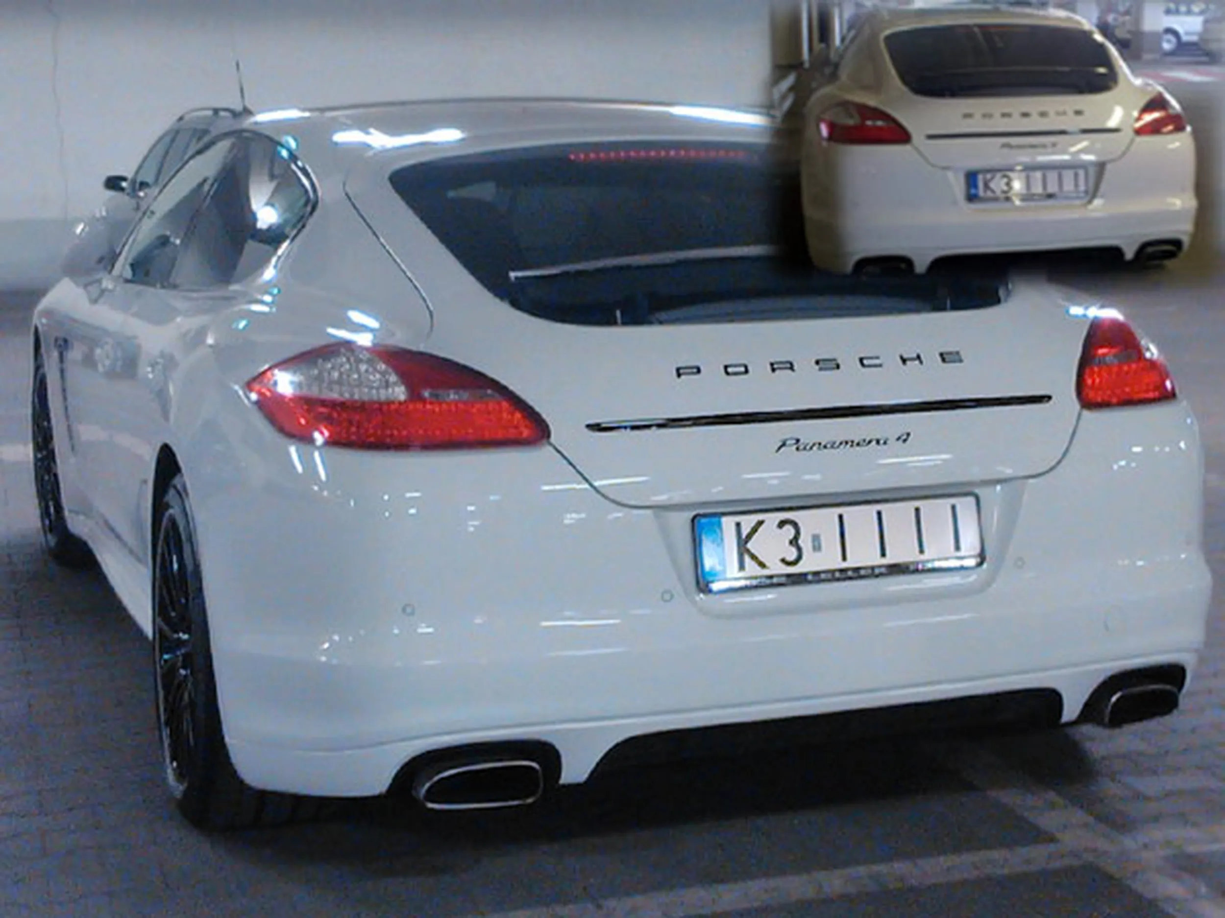 Fajny numer, blacha K3 IIII