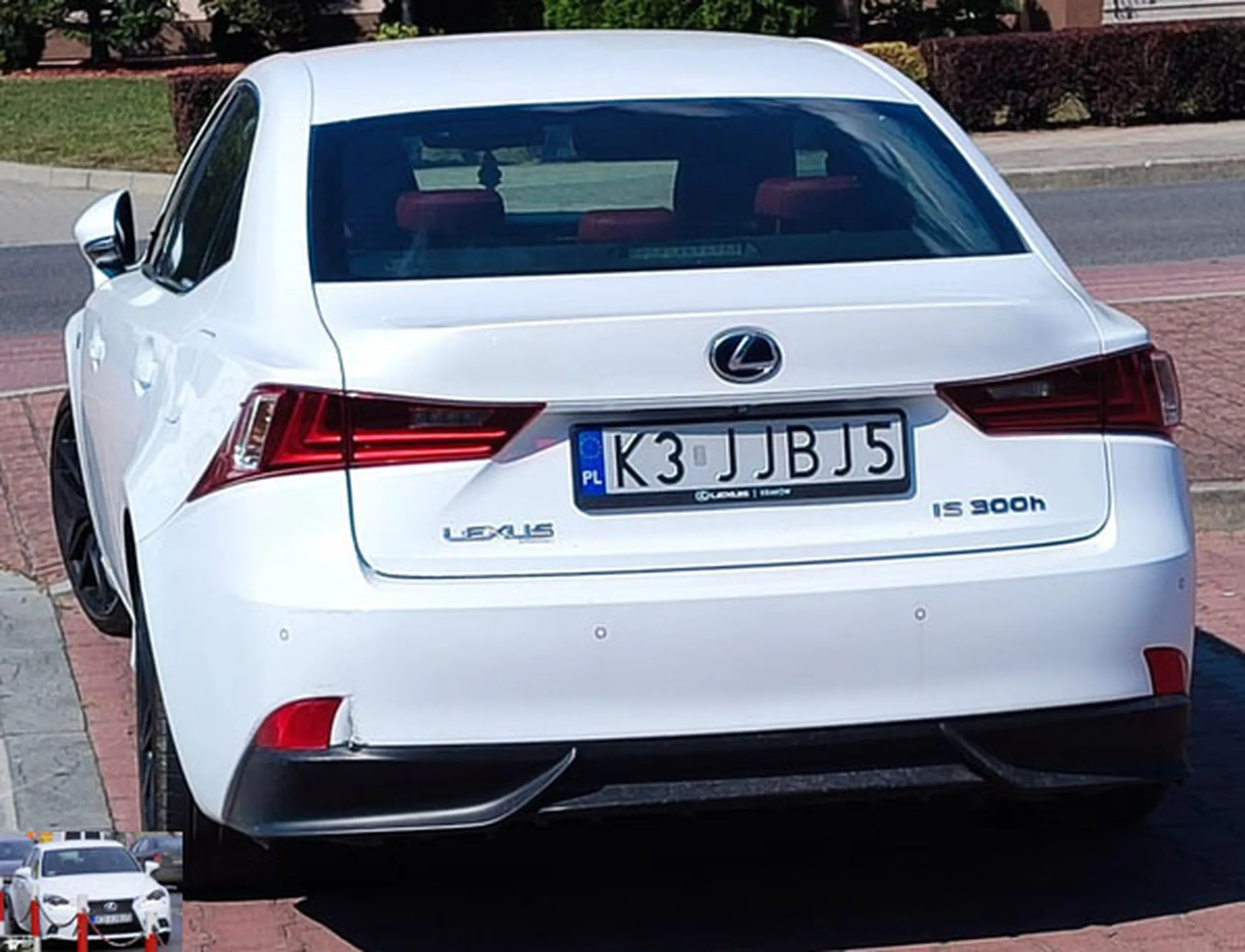 Fajny numer, blacha K3 JJBJ5