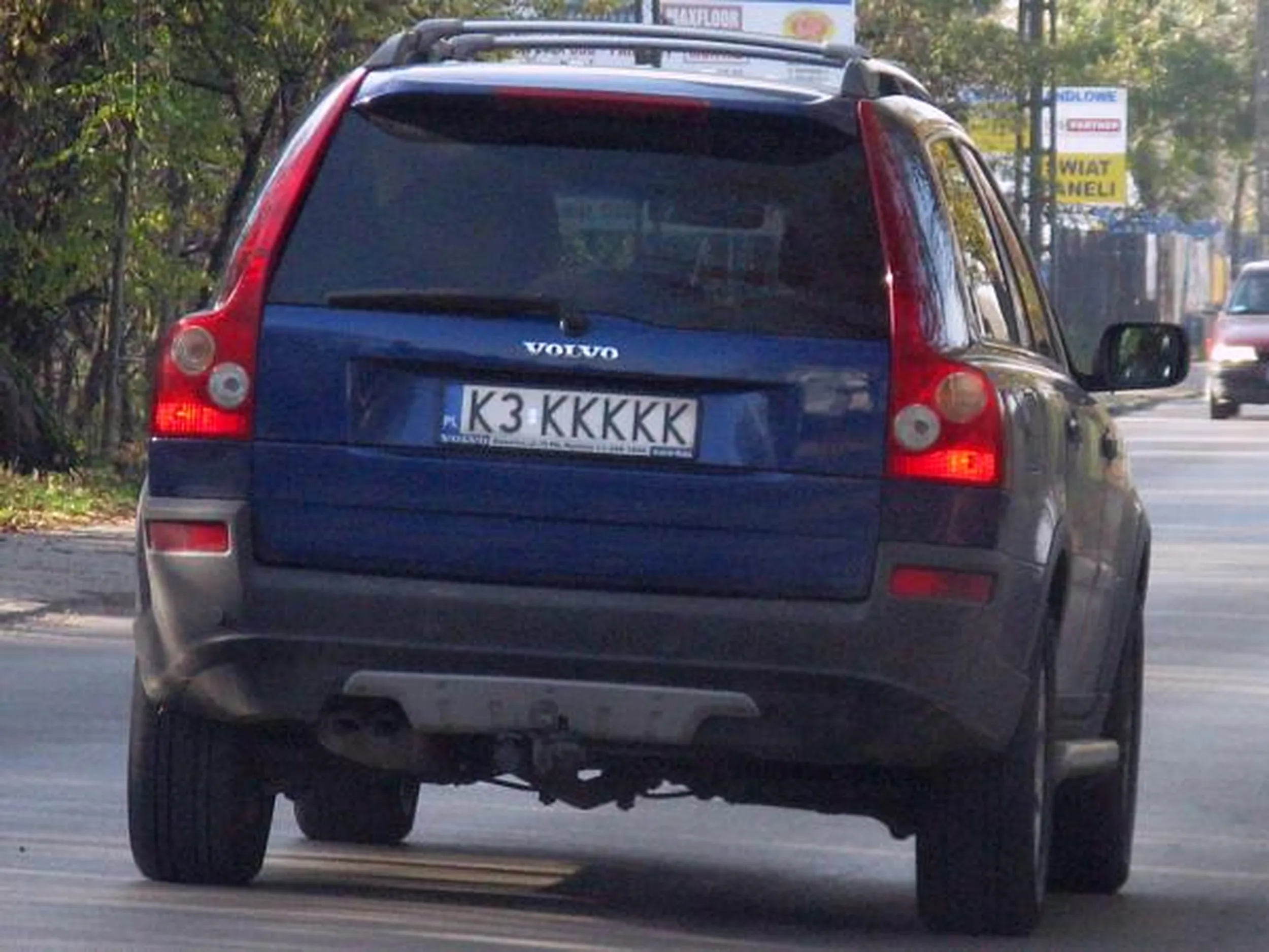 Fajny numer, blacha K3 KKKKK