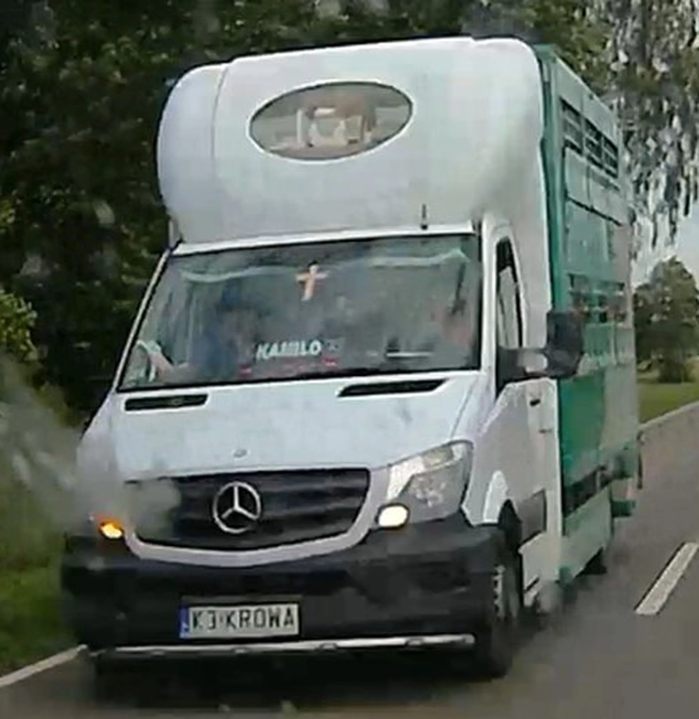 Fajny numer, blacha K3 KROWA