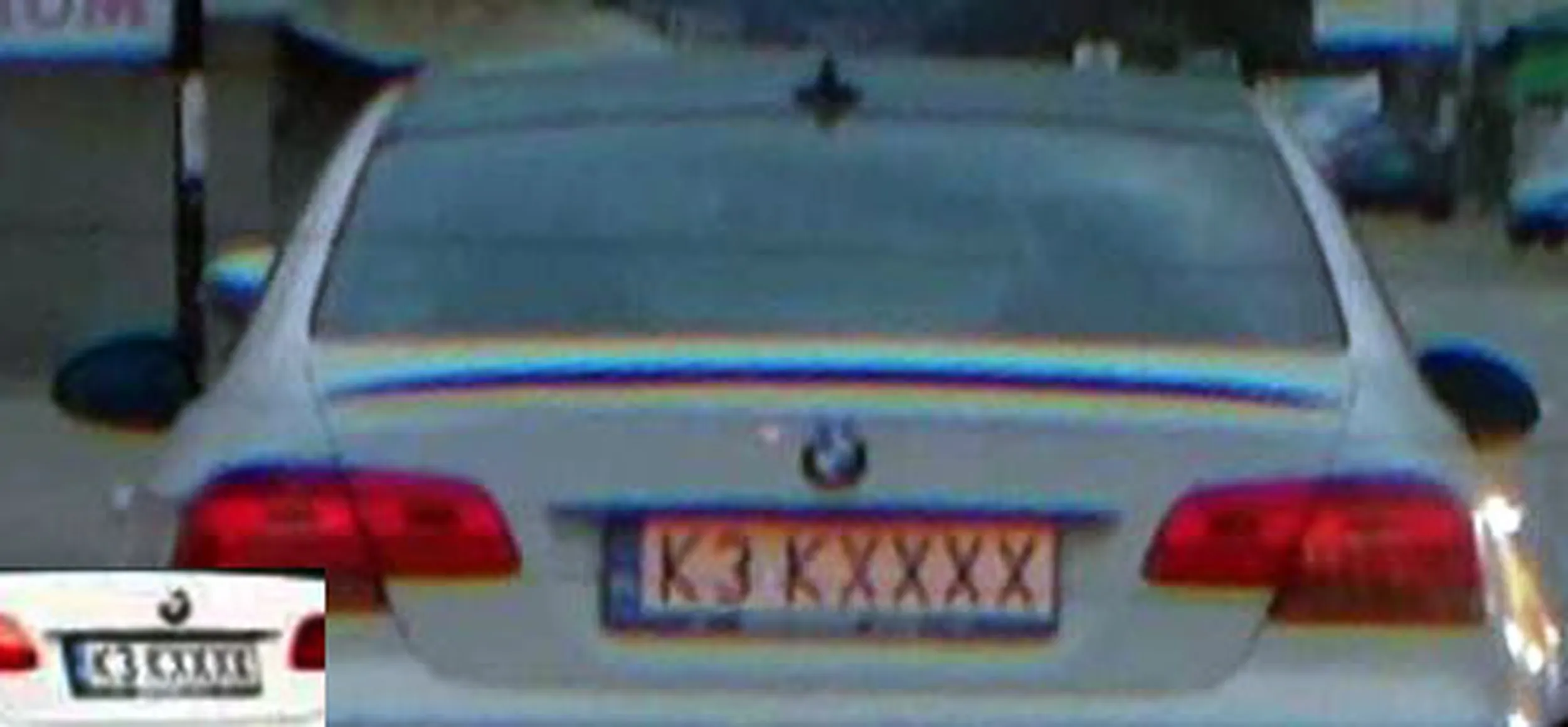 Fajny numer, blacha K3 KXXXX