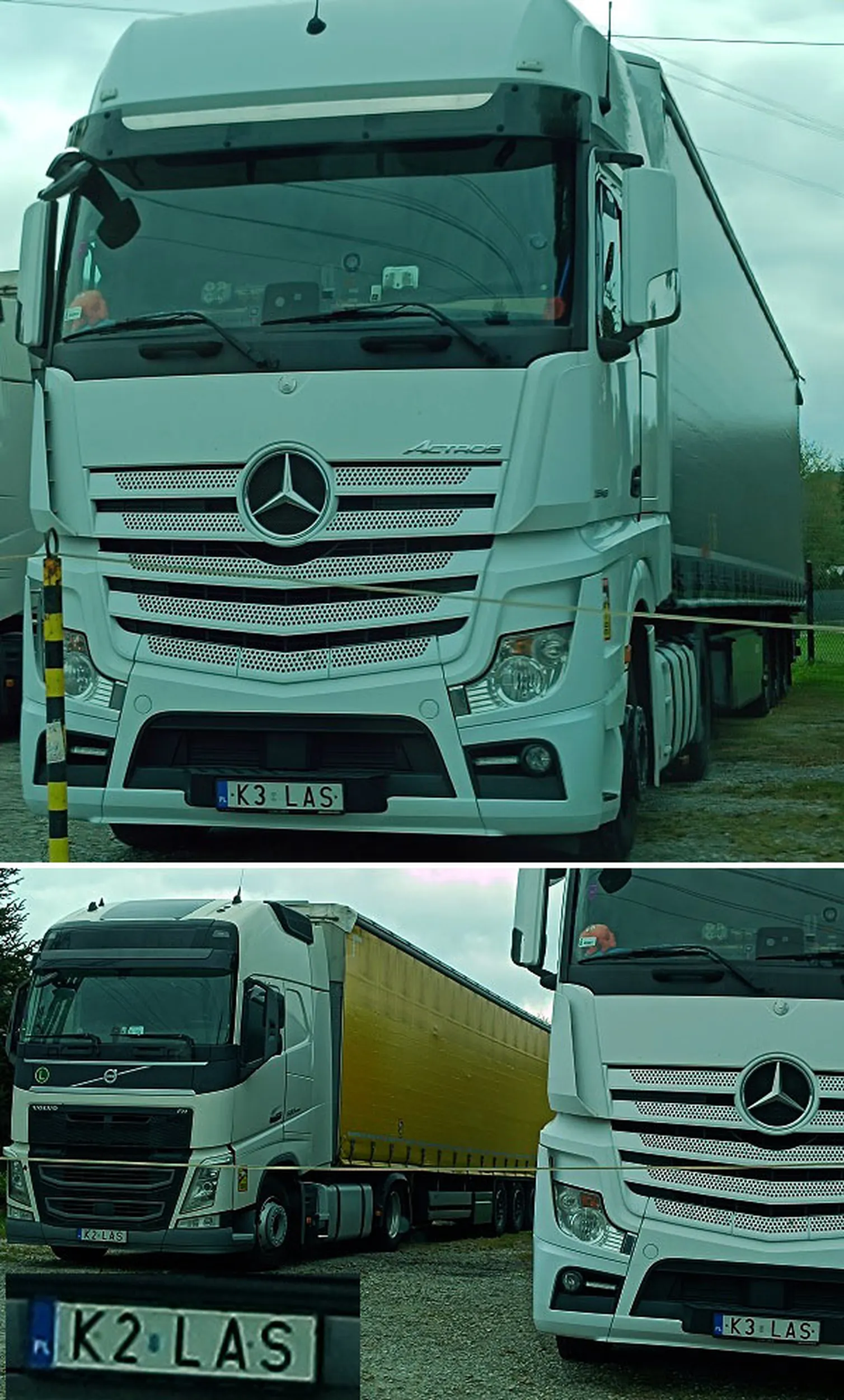 Fajny numer, blacha K3 LAS