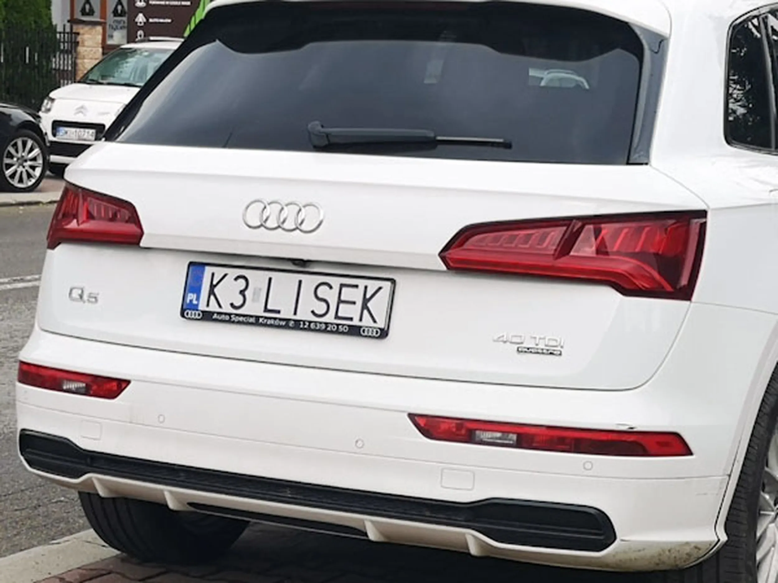 Fajny numer, blacha K3 LISEK