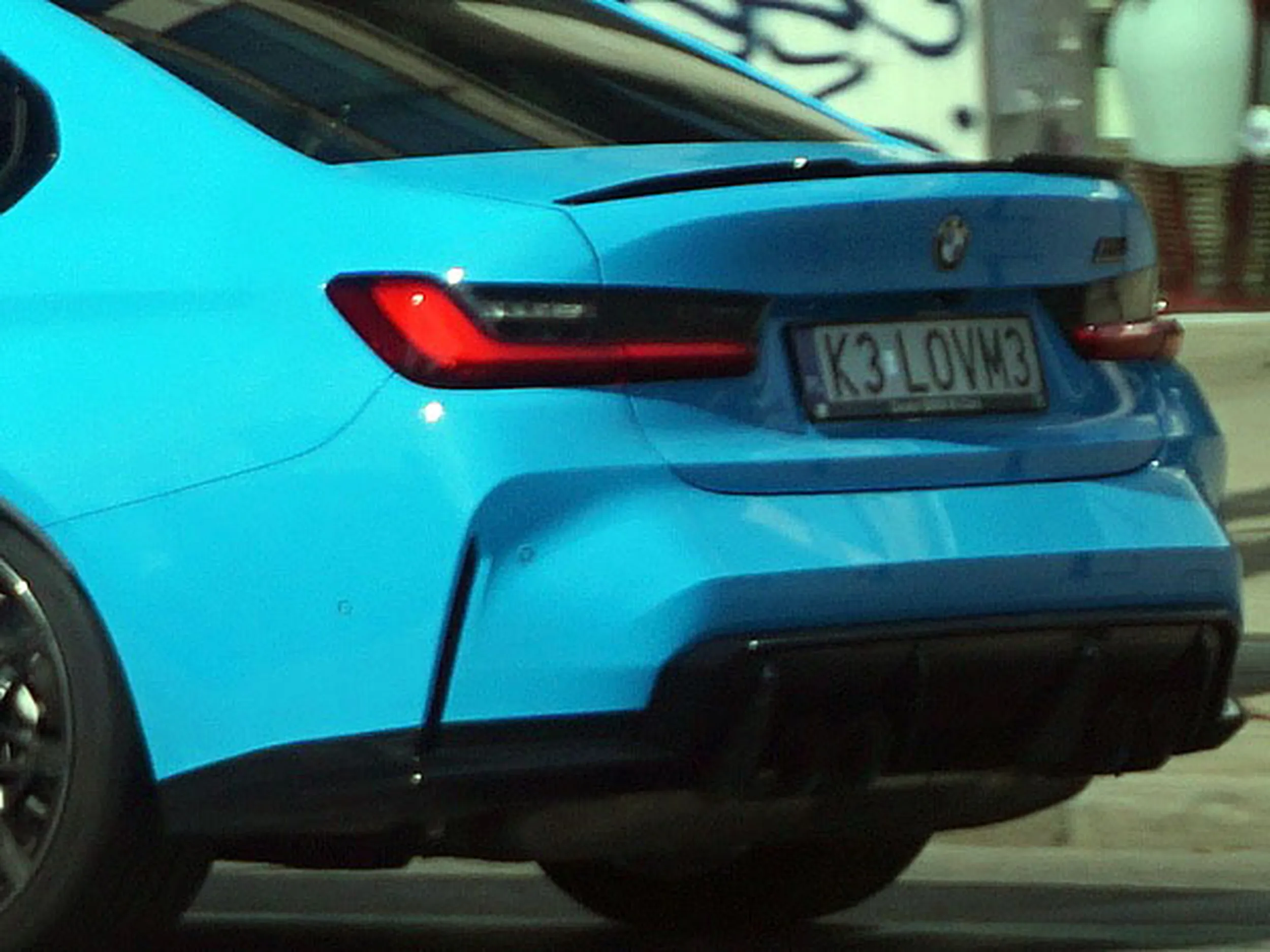 Fajny numer, blacha K3 LOVM3