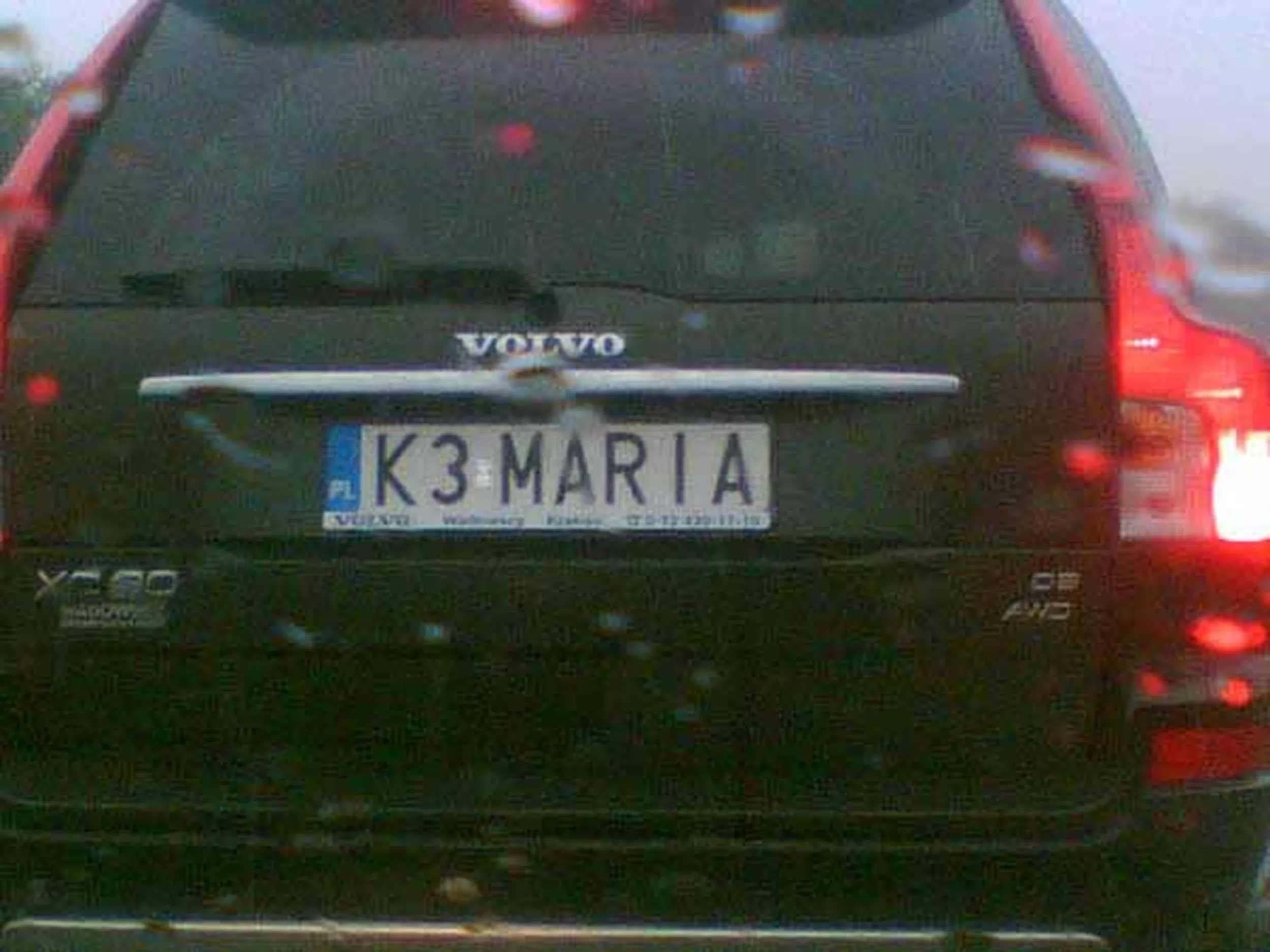 Fajny numer, blacha K3 MARIA