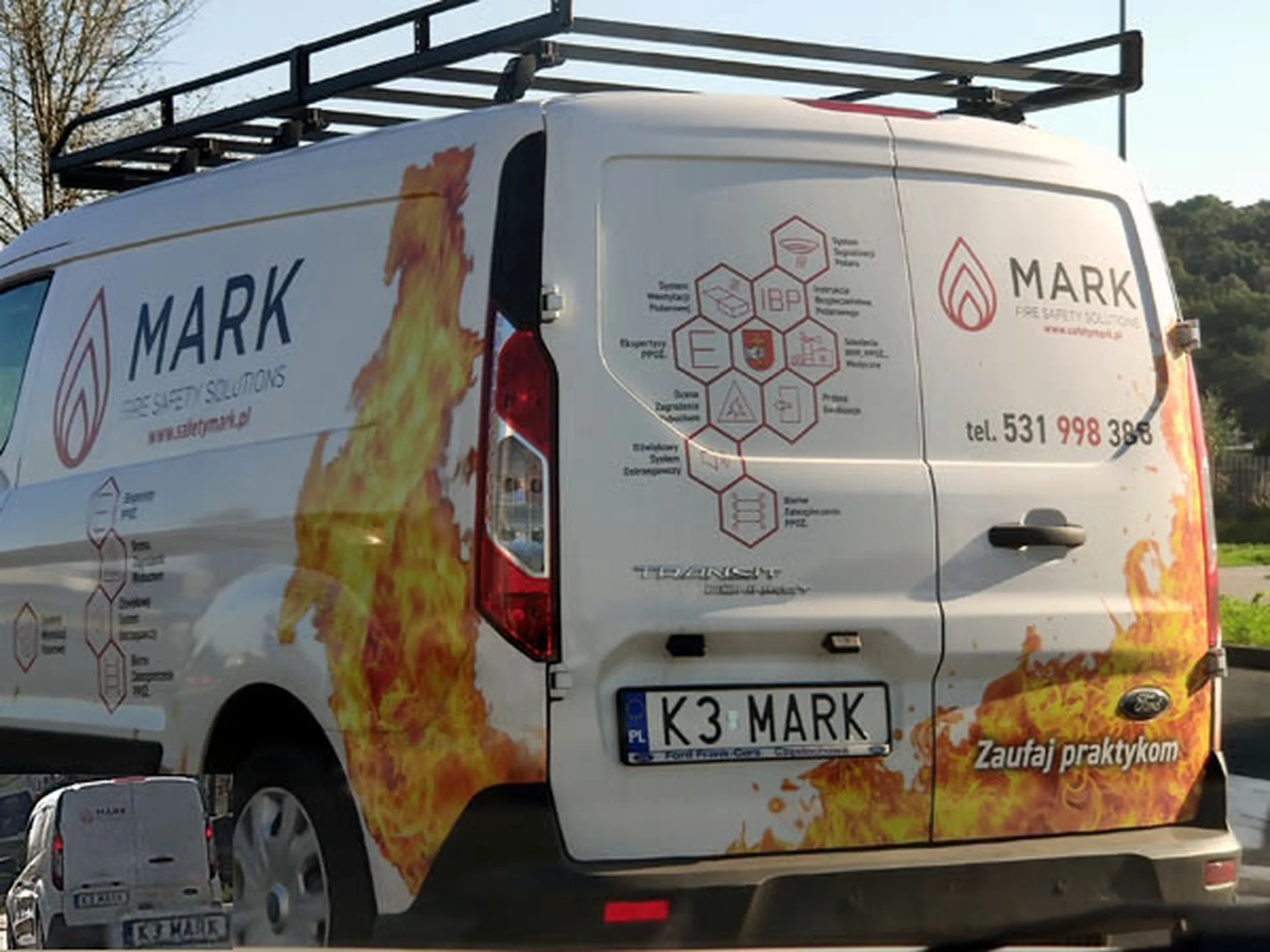 Fajny numer, blacha K3 MARK