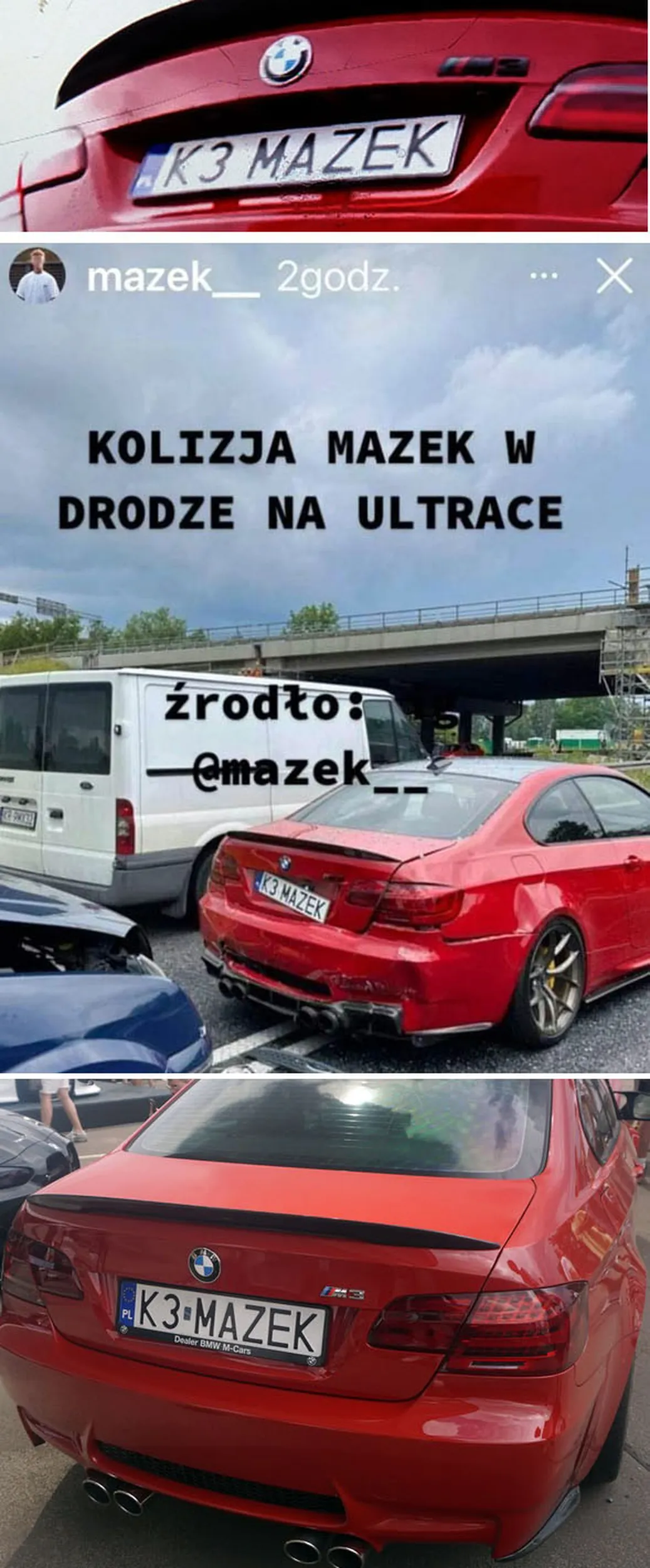 Fajny numer, blacha K3 MAZEK