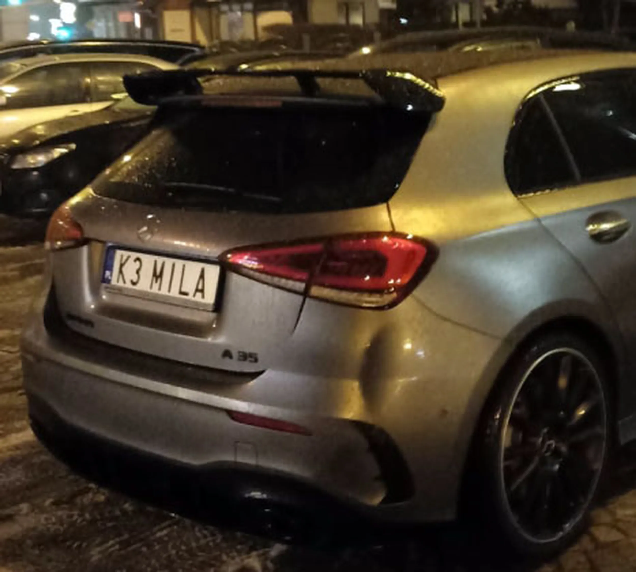 Fajny numer, blacha K3 MILA