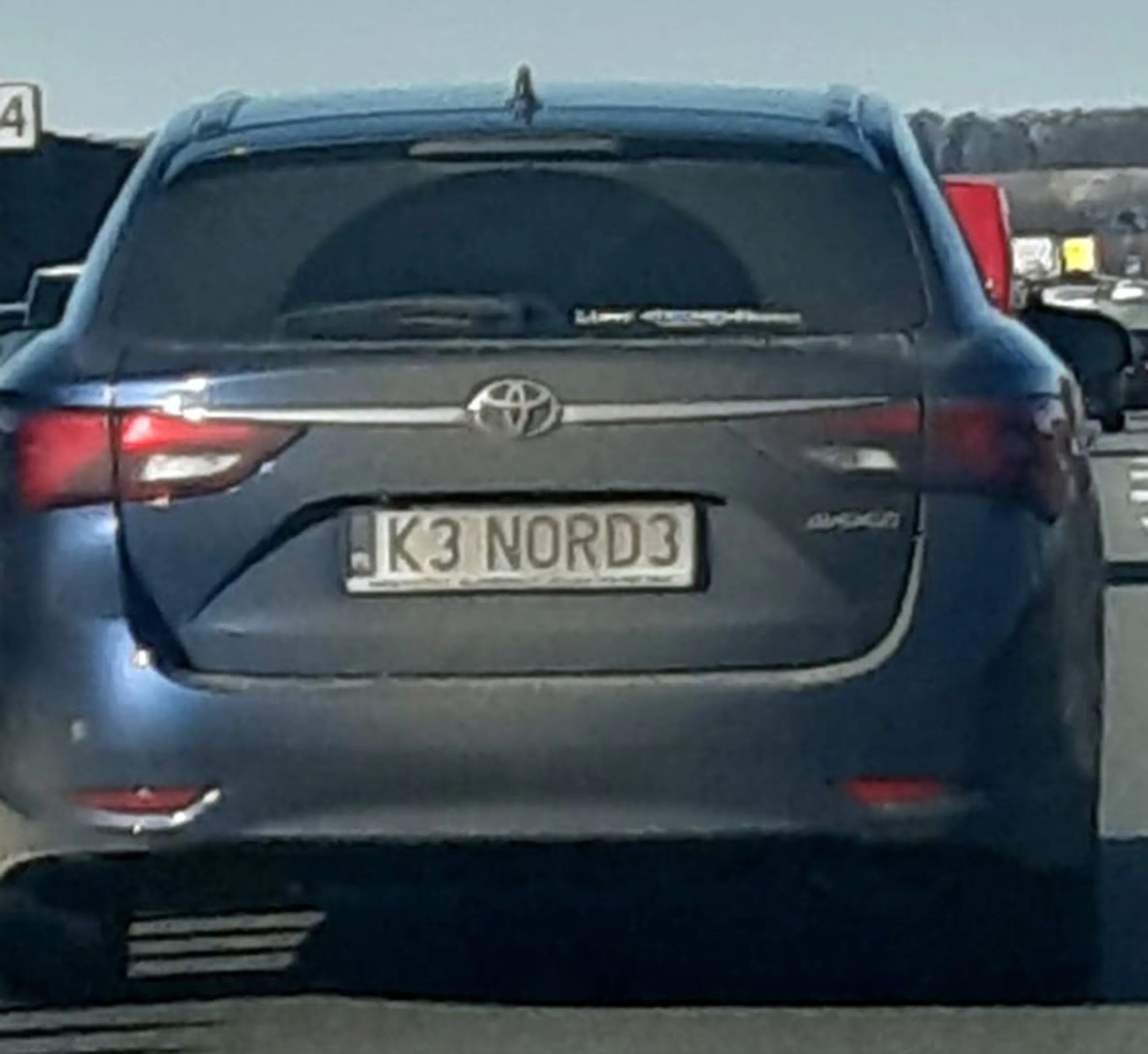 Fajny numer, blacha K3 NORD3