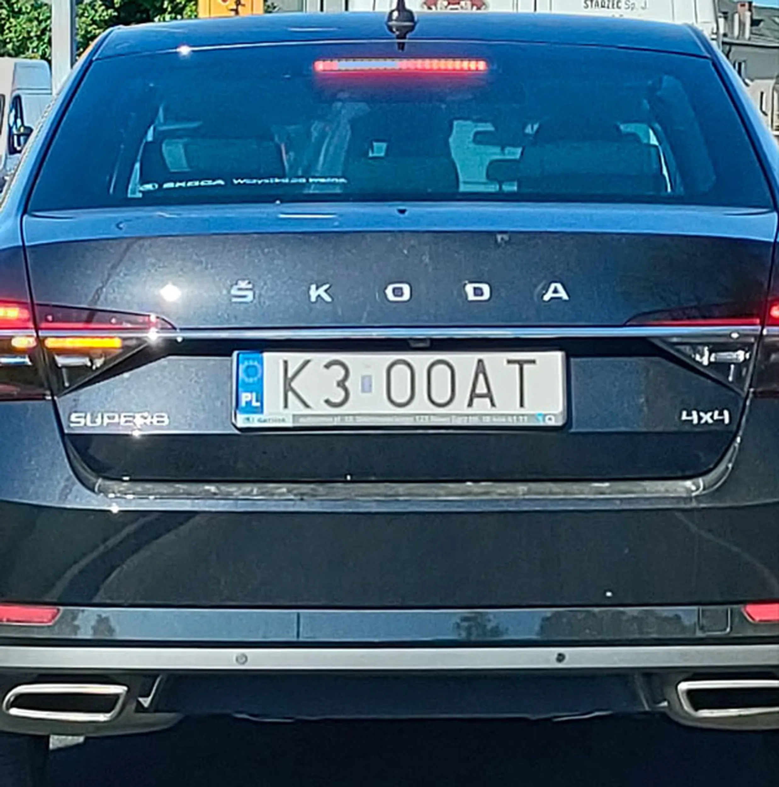 Fajny numer, blacha K3 OOAT