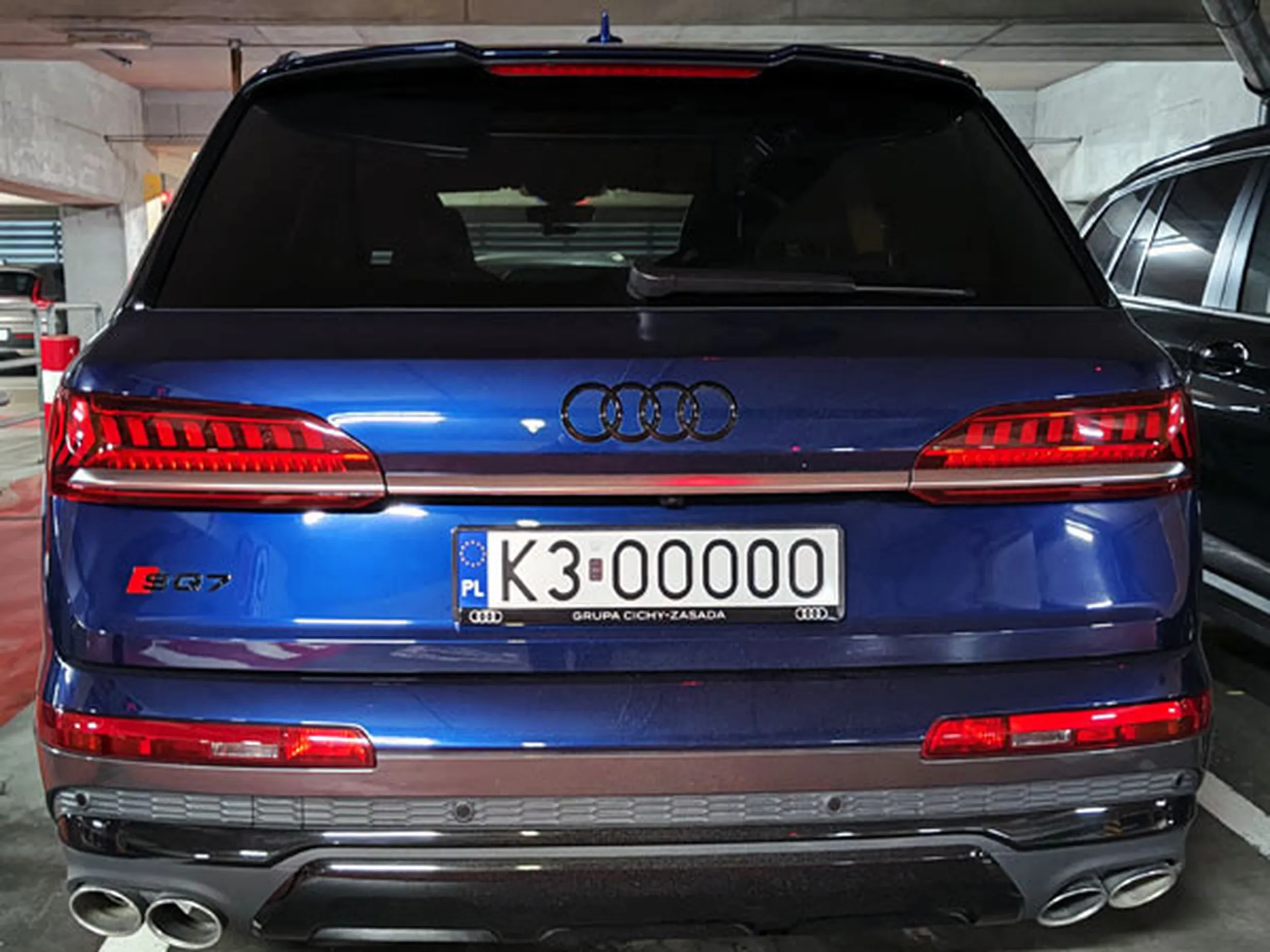 Fajny numer, blacha K3 OOO0O