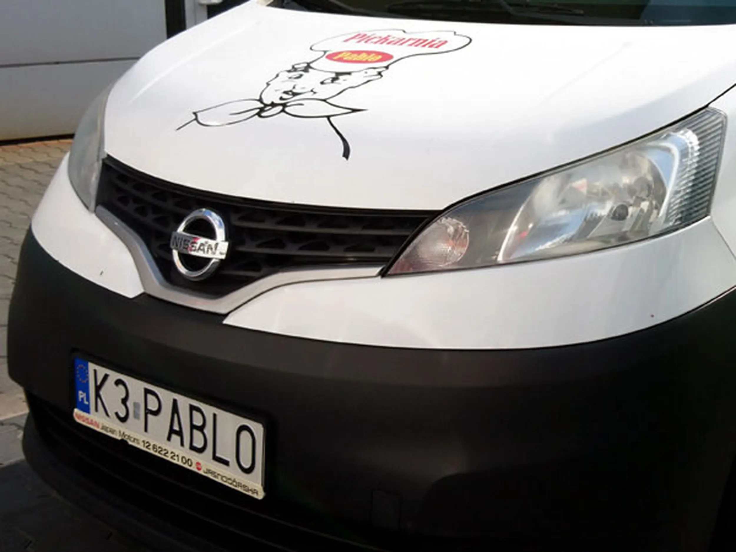 Fajny numer, blacha K3 PABLO