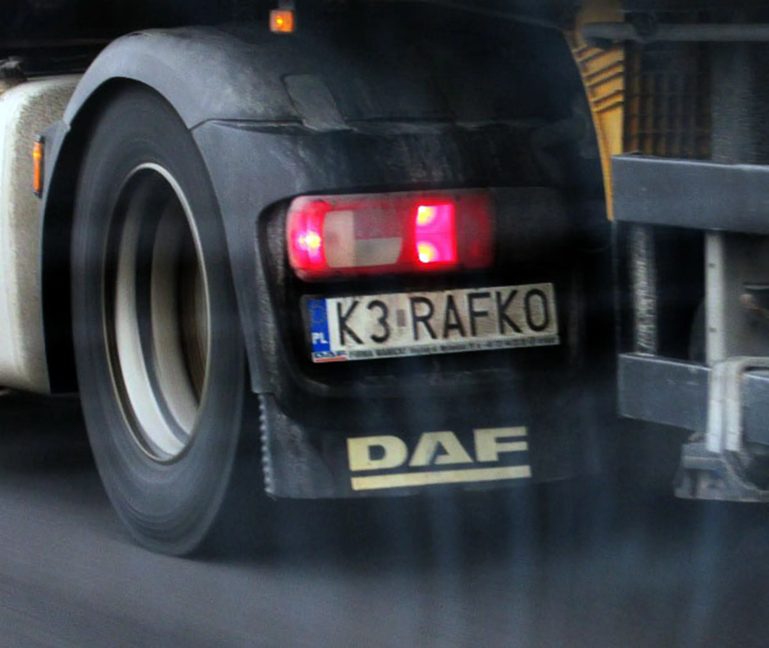 Fajny numer, blacha K3 RAFKO