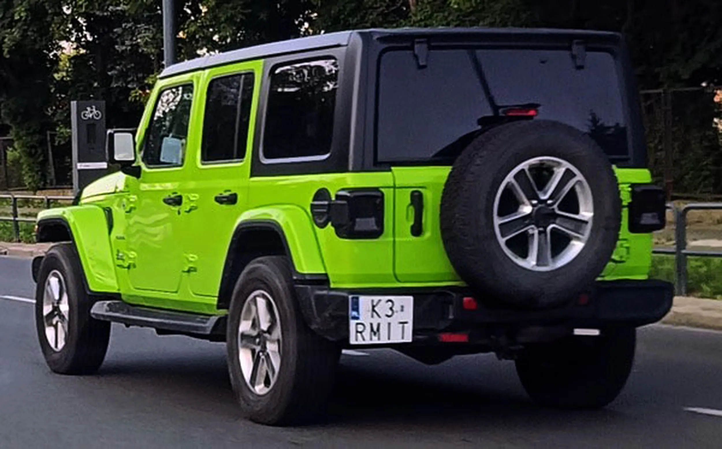 Fajny numer, blacha K3 RMIT