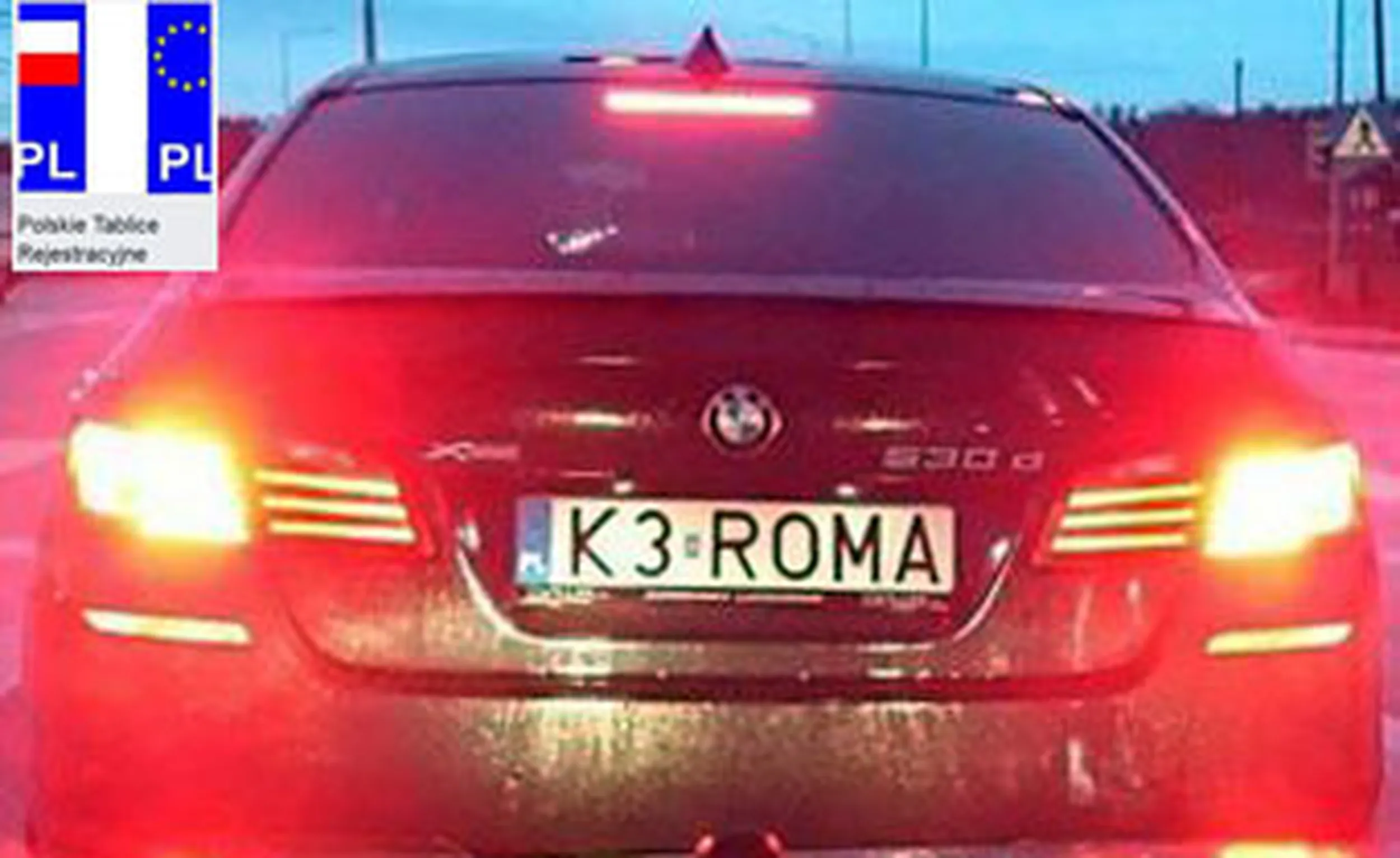 Fajny numer, blacha K3 ROMA