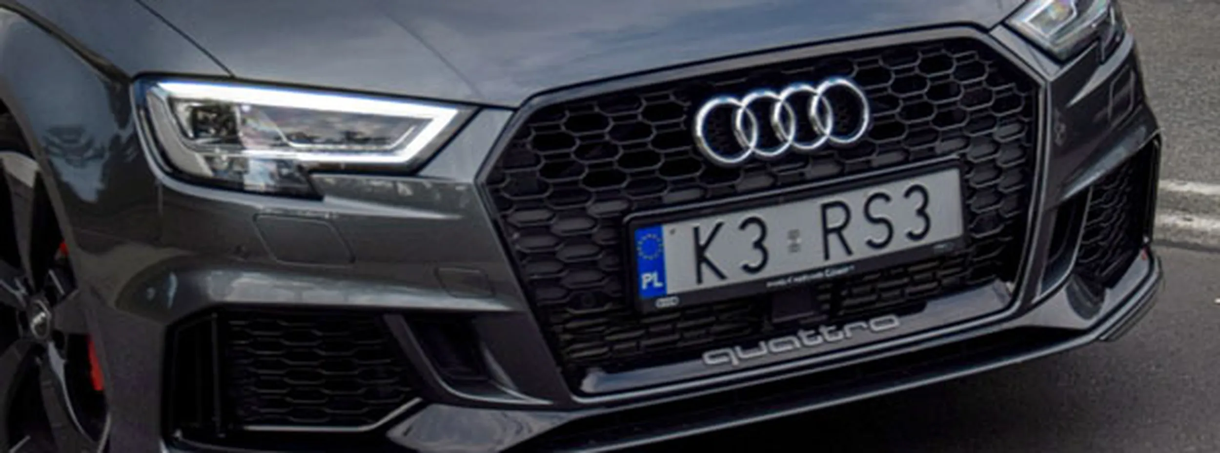 Fajny numer, blacha K3 RS3