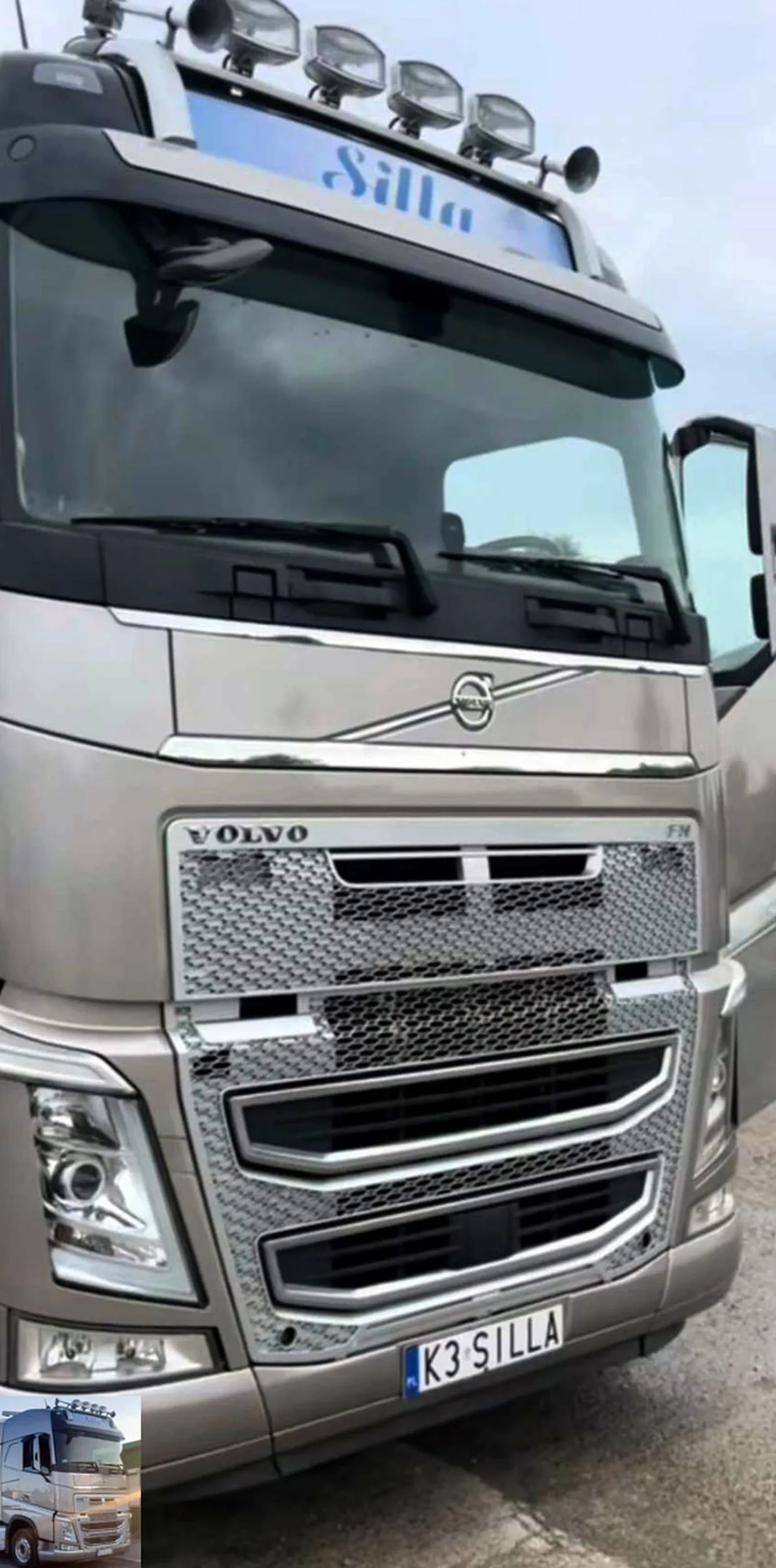 Fajny numer, blacha K3 SILLA