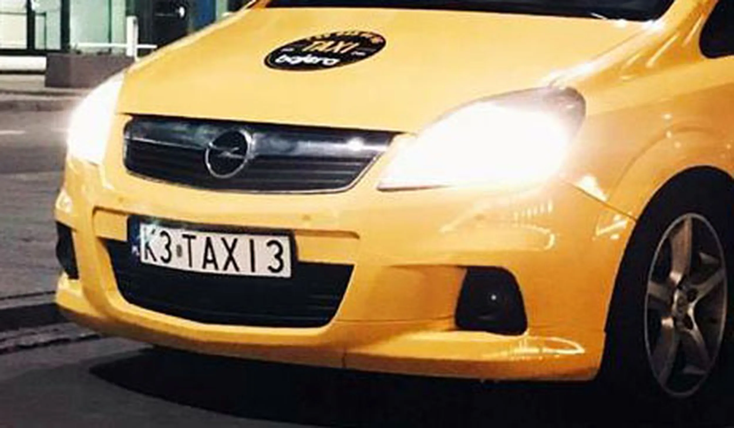 Fajny numer, blacha K3 TAXI3