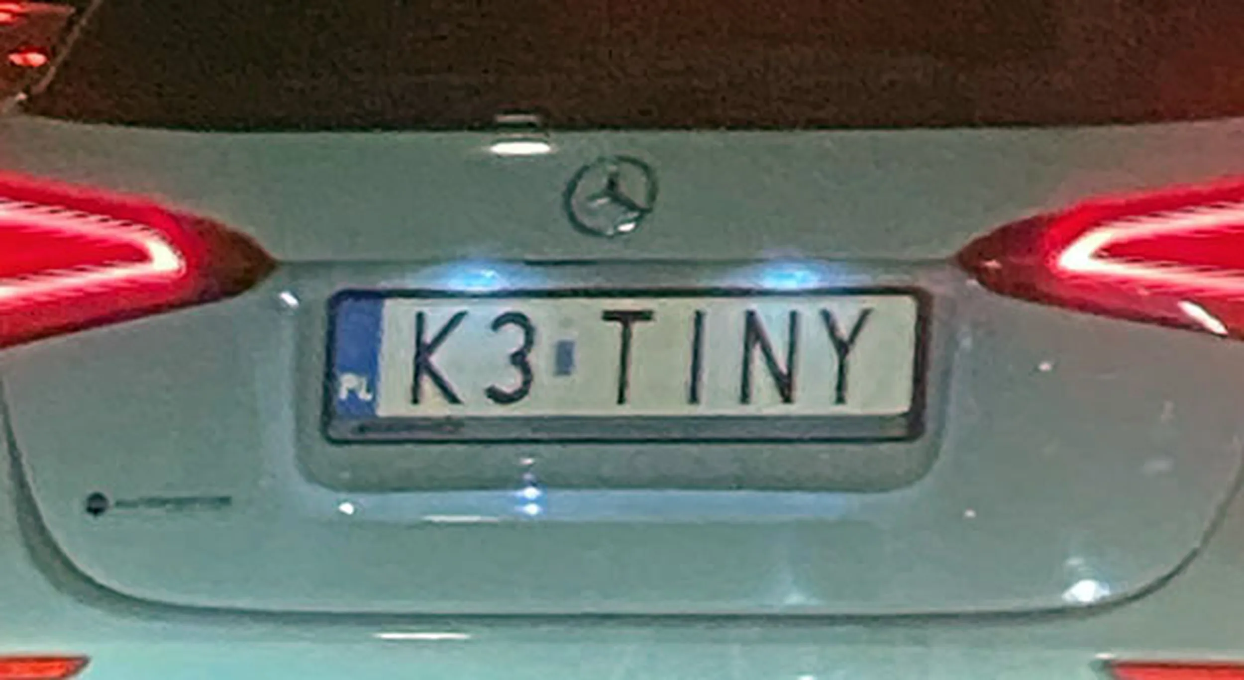 Fajny numer, blacha K3 TINY