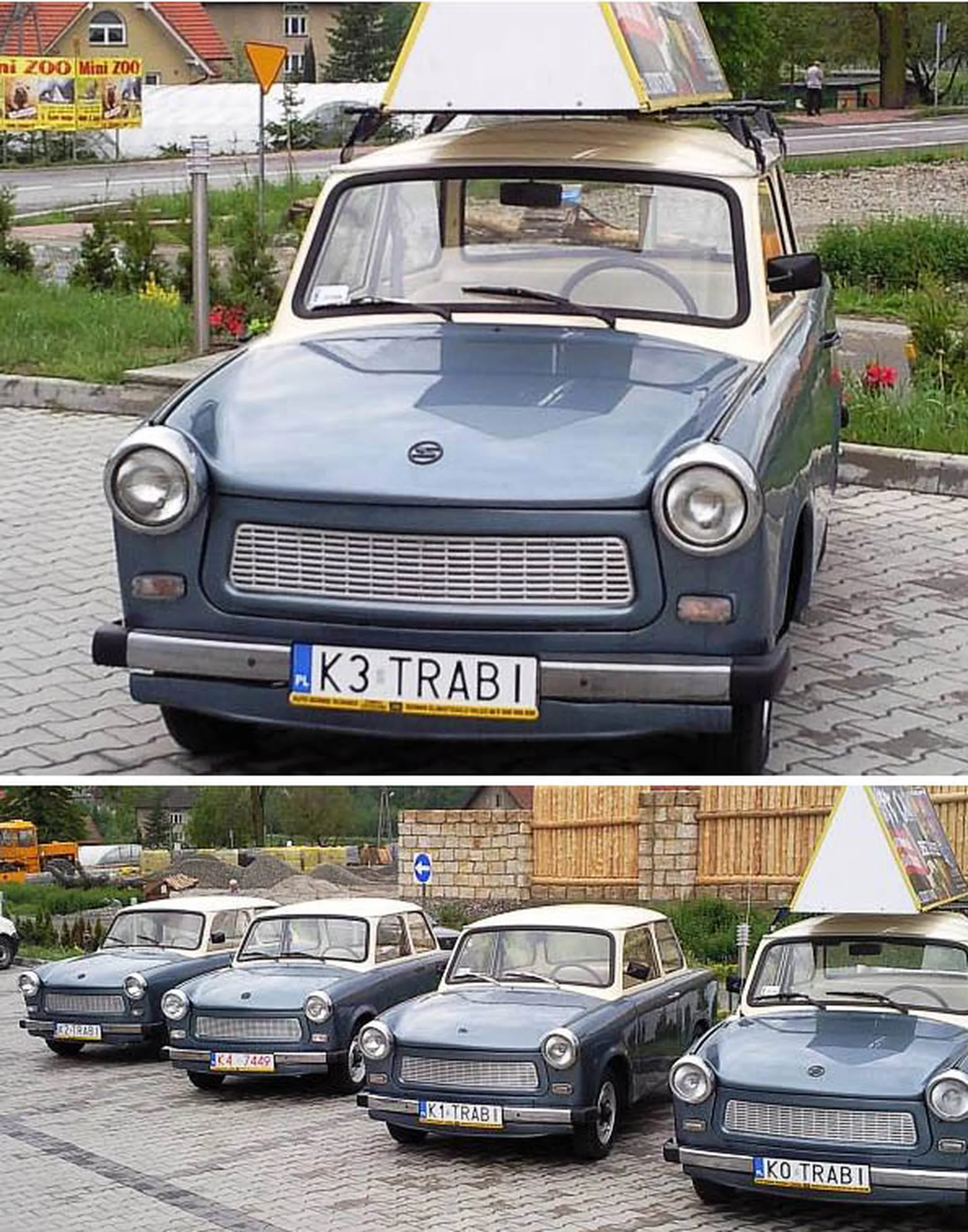 Fajny numer, blacha K3 TRABI