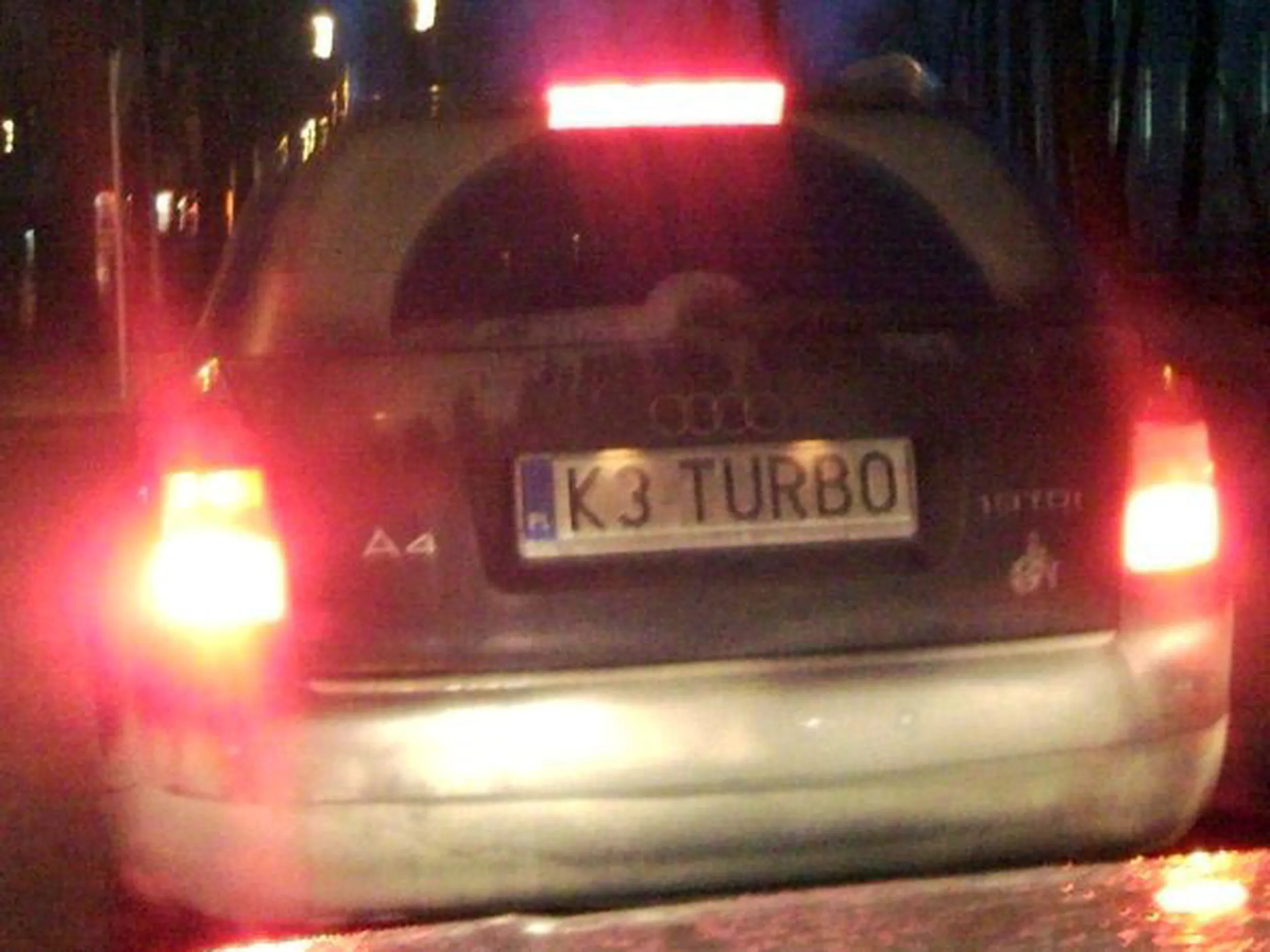 Fajny numer, blacha K3 TURBO