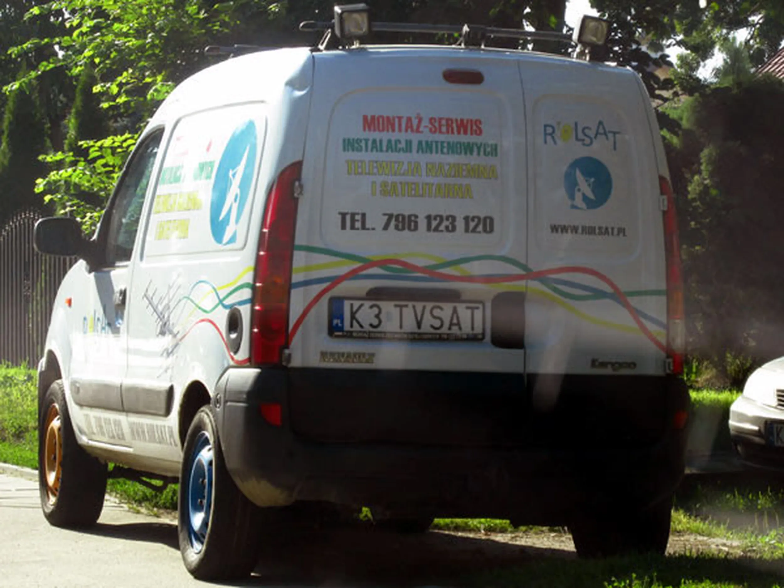 Fajny numer, blacha K3 TVSAT