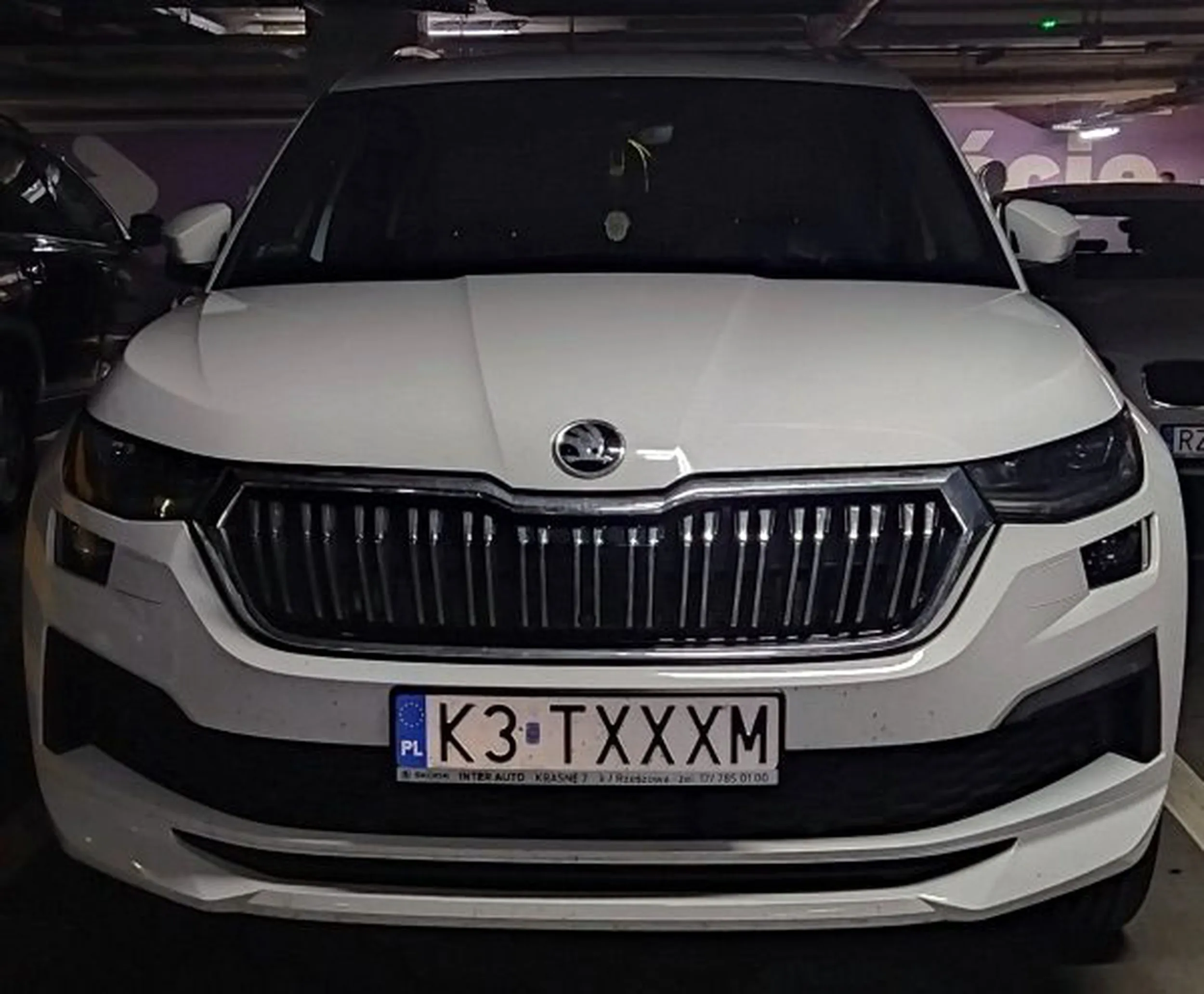 Fajny numer, blacha K3 TXXXM