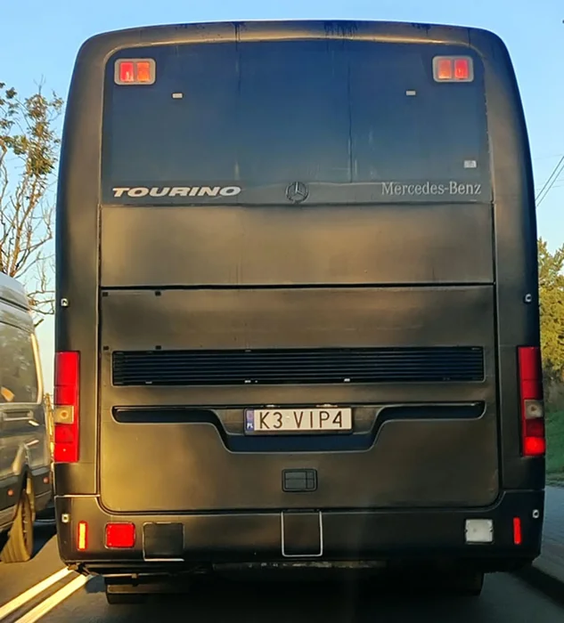K3 VIP4 - numer rejestracyjny