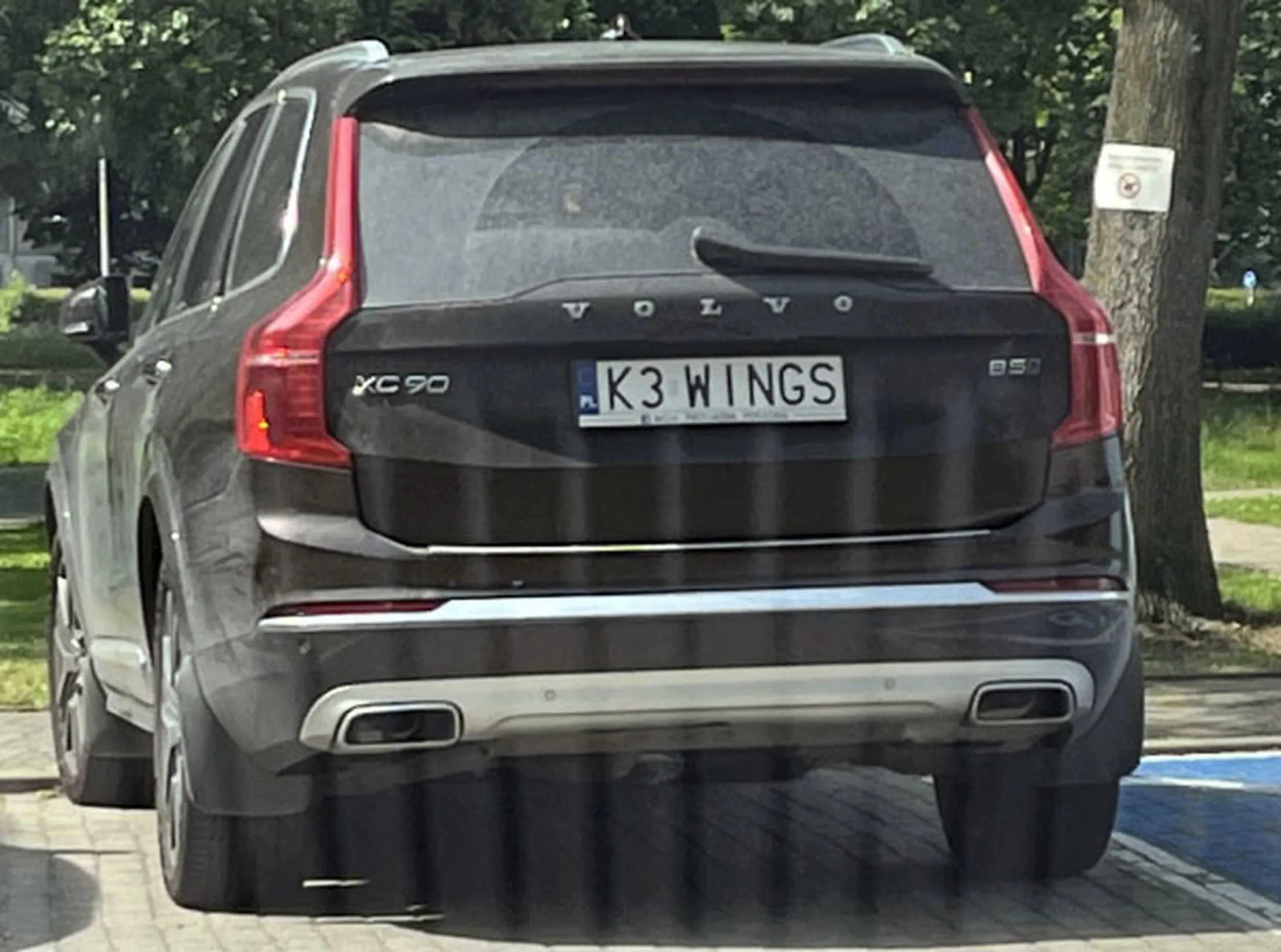 Fajny numer, blacha K3 WINGS