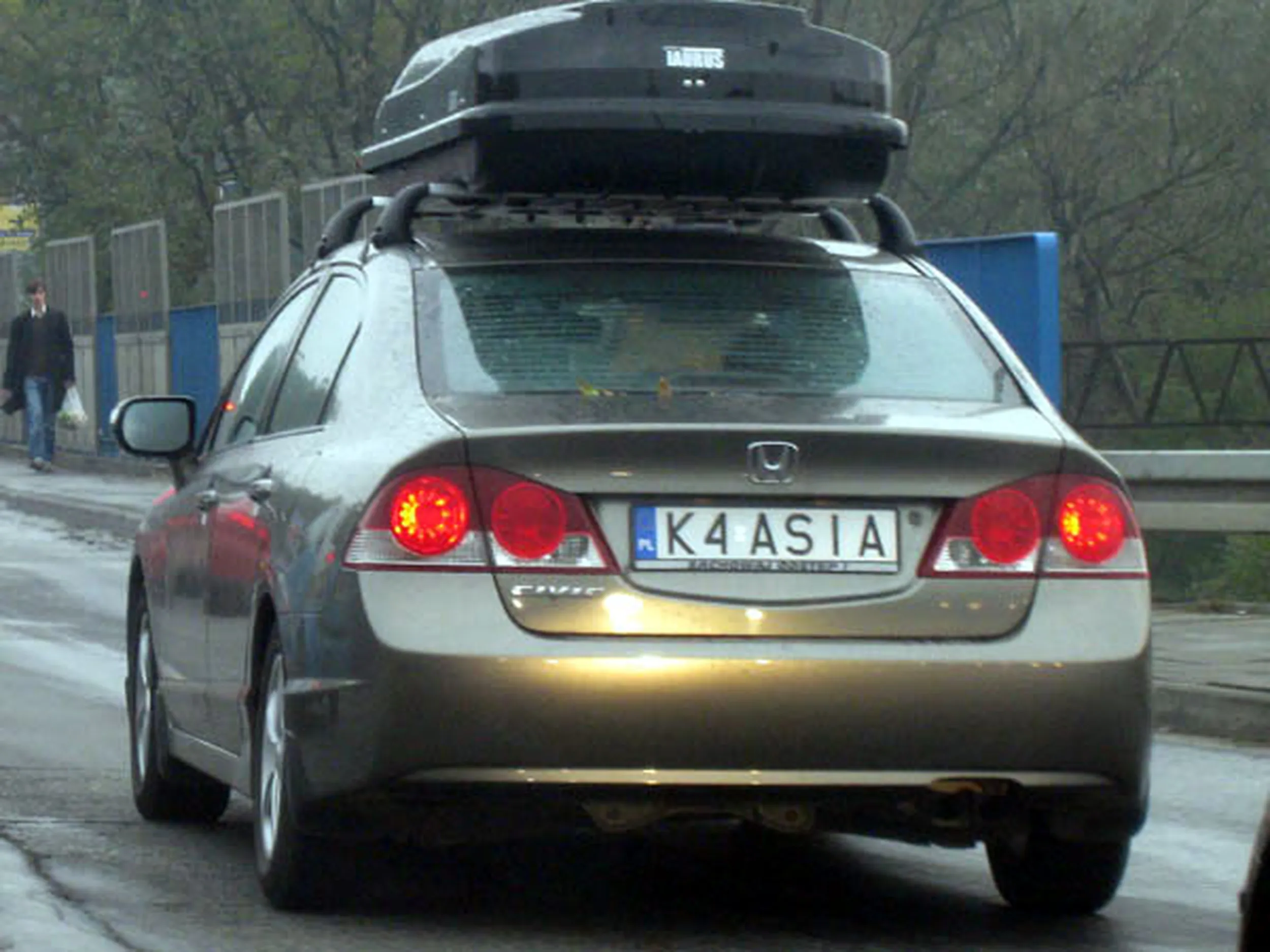 Fajny numer, blacha K4 ASIA