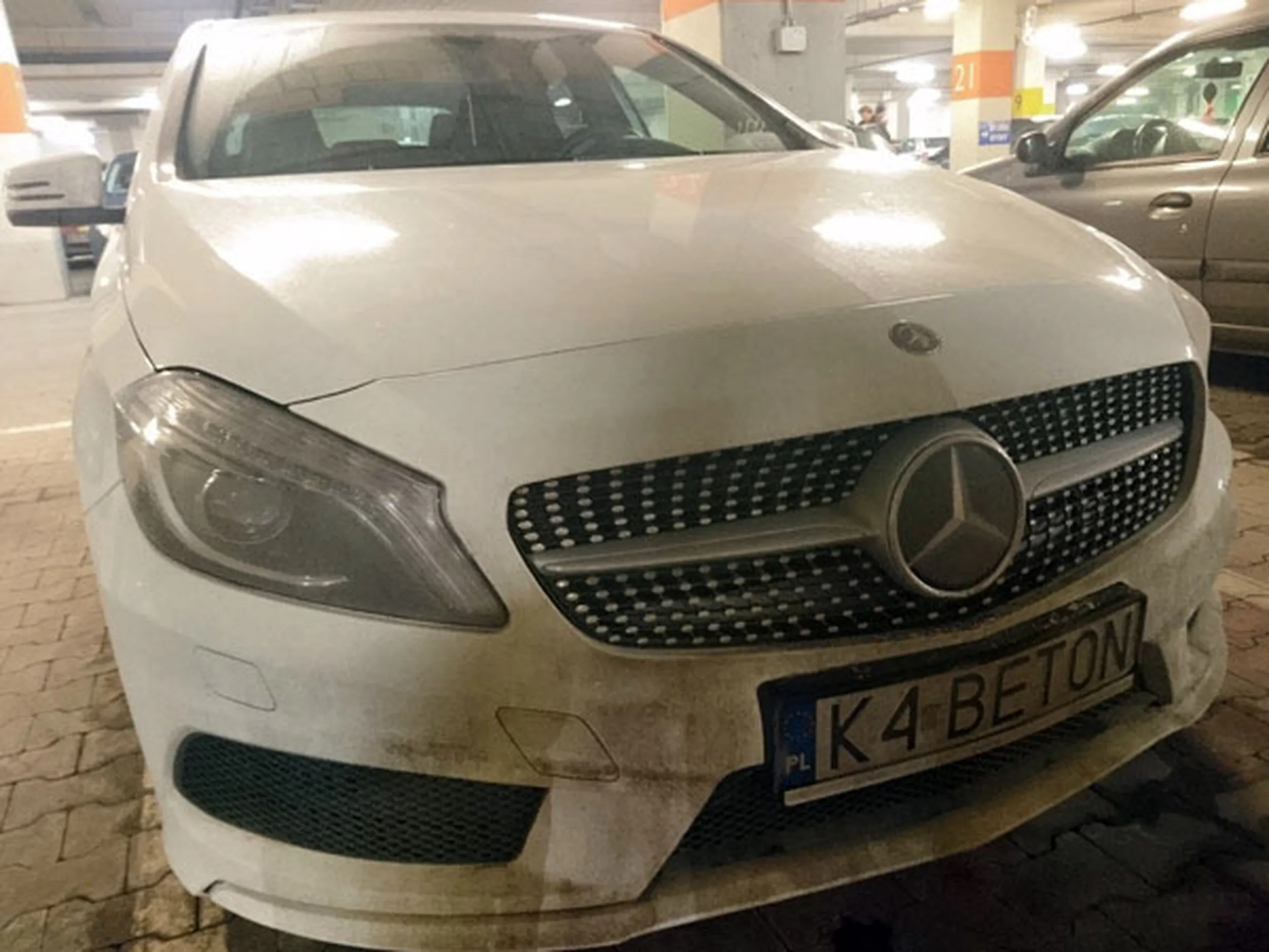 Fajny numer, blacha K4 BETON