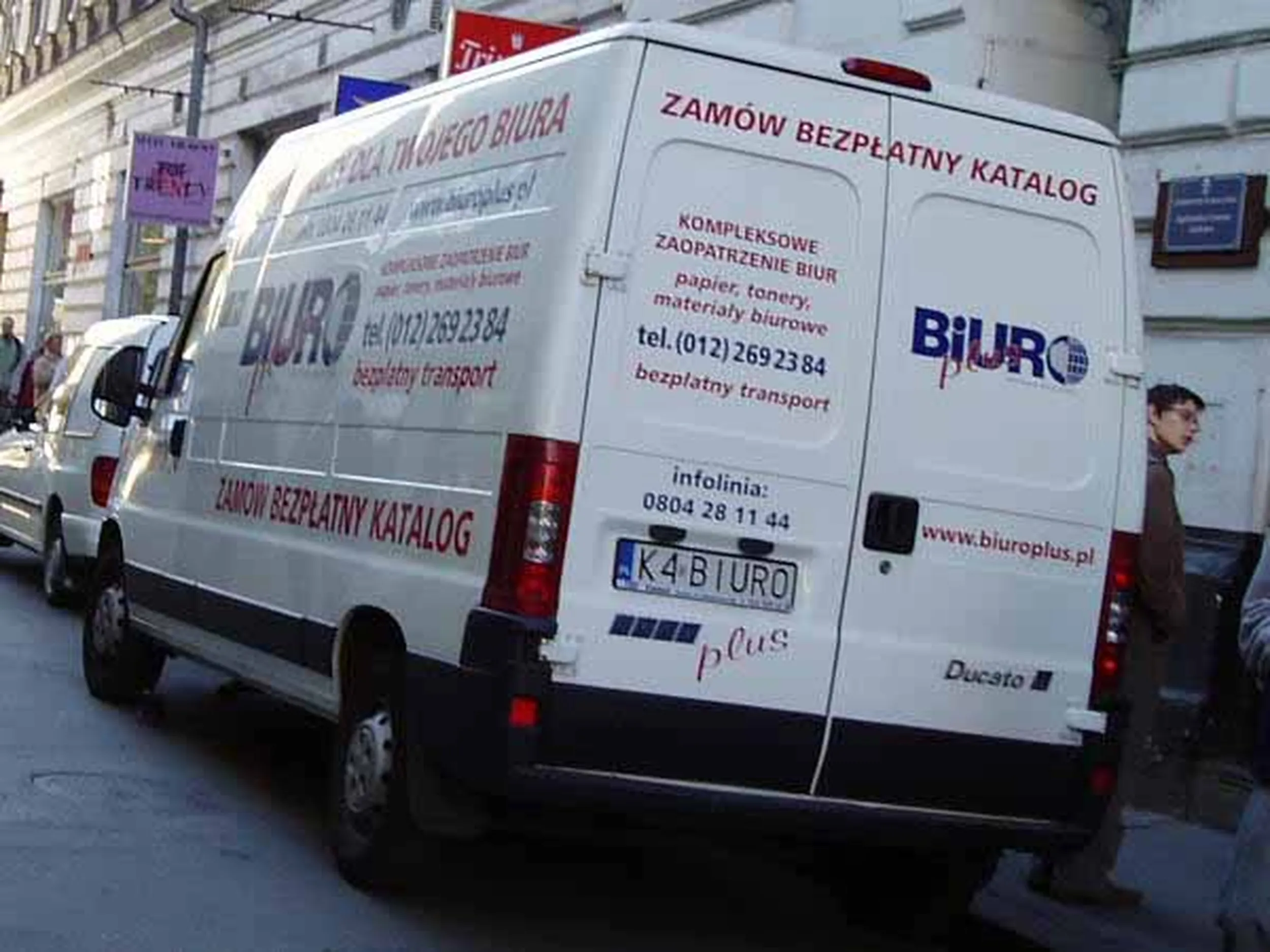 Fajny numer, blacha K4 BIURO