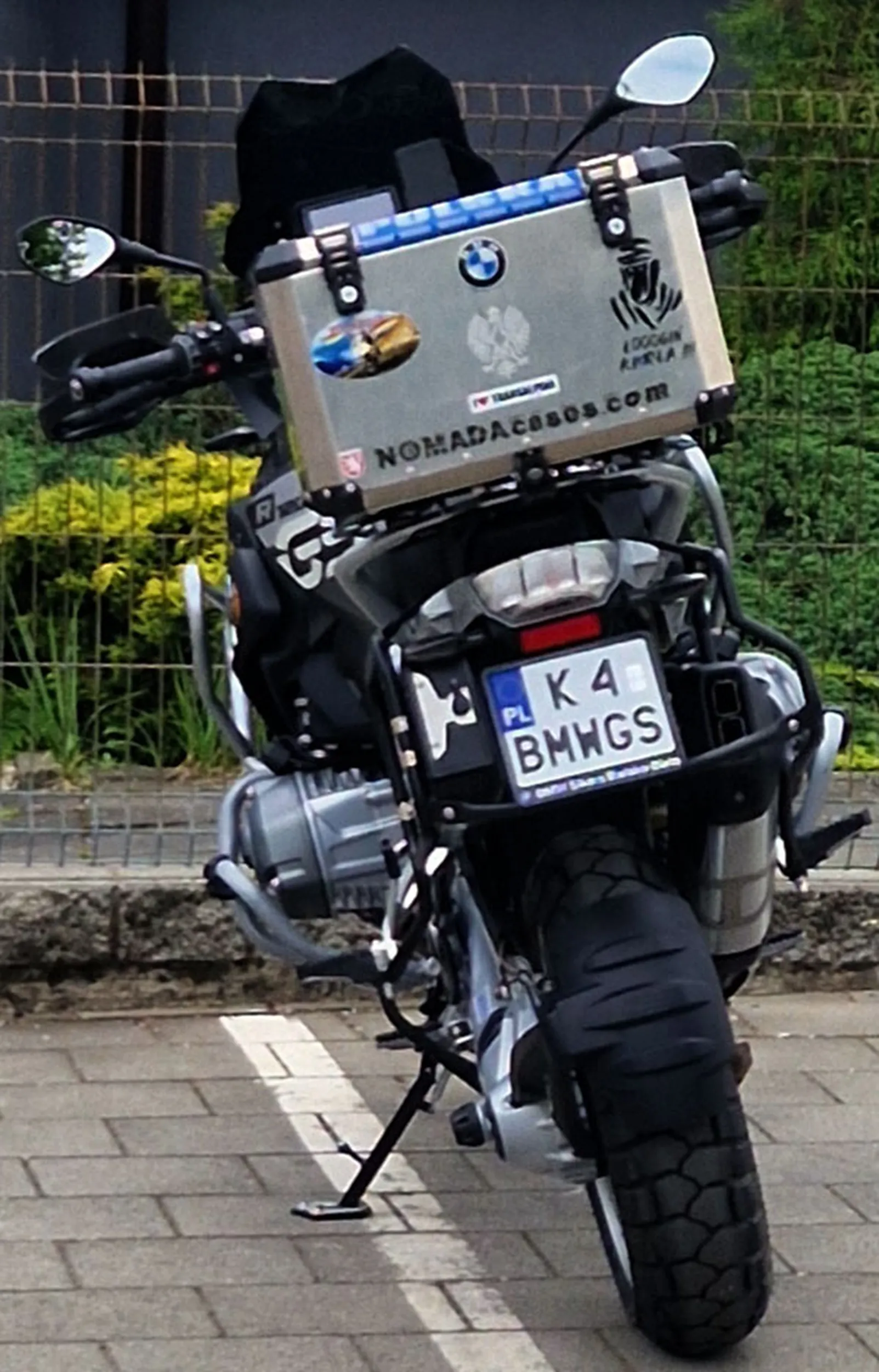 Fajny numer, blacha K4 BMWGS