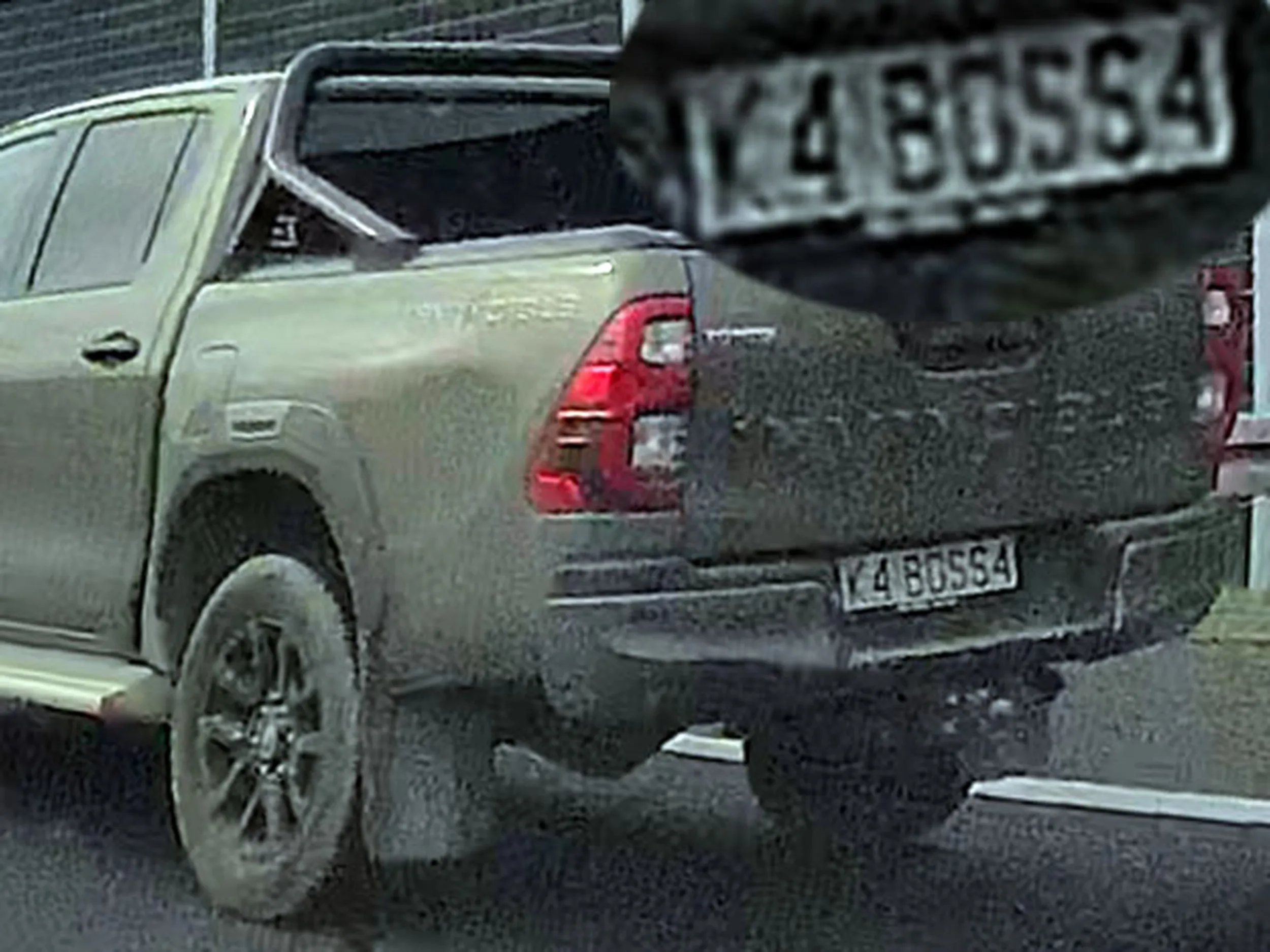 Fajny numer, blacha K4 BOSS4