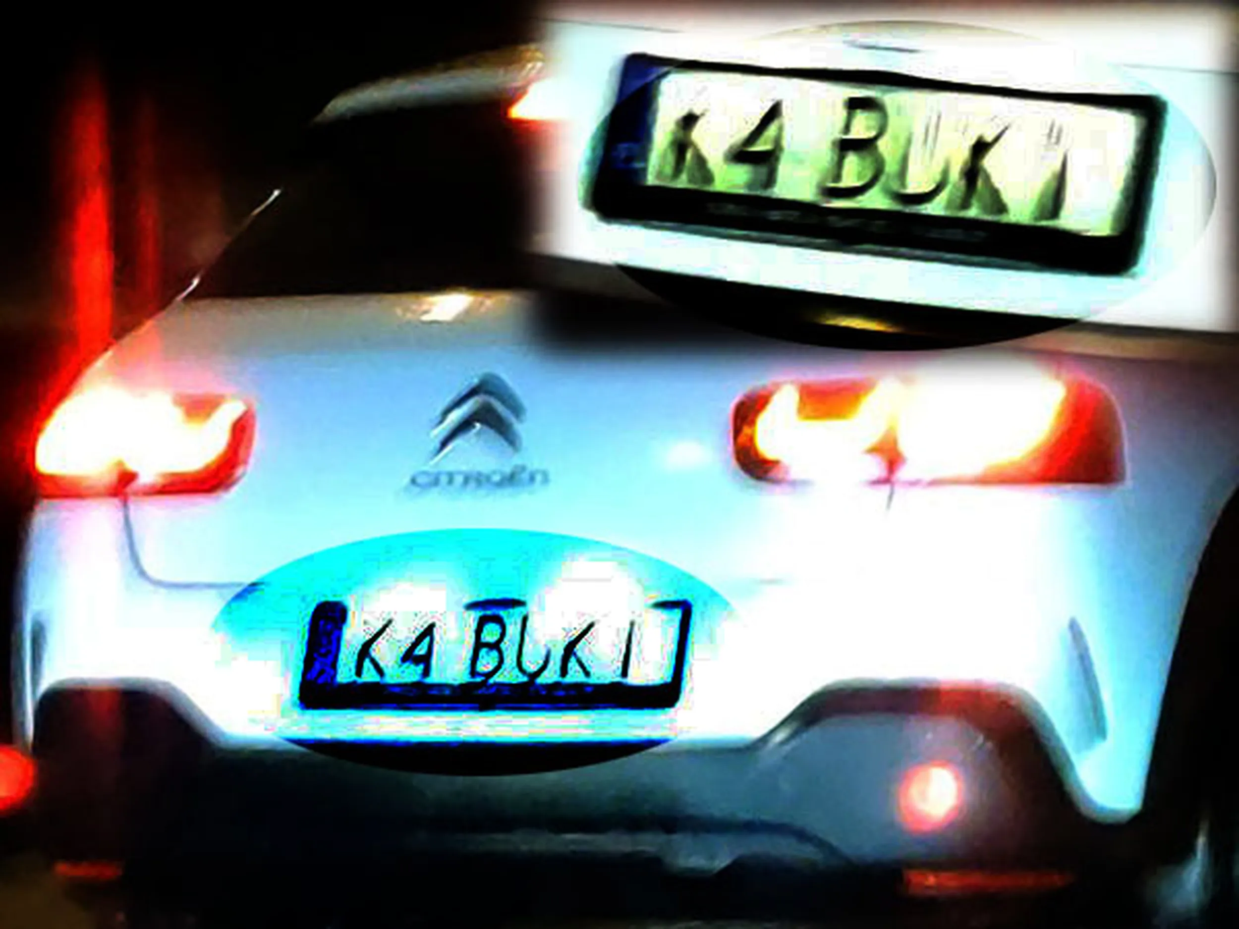 Fajny numer, blacha K4 BUKI