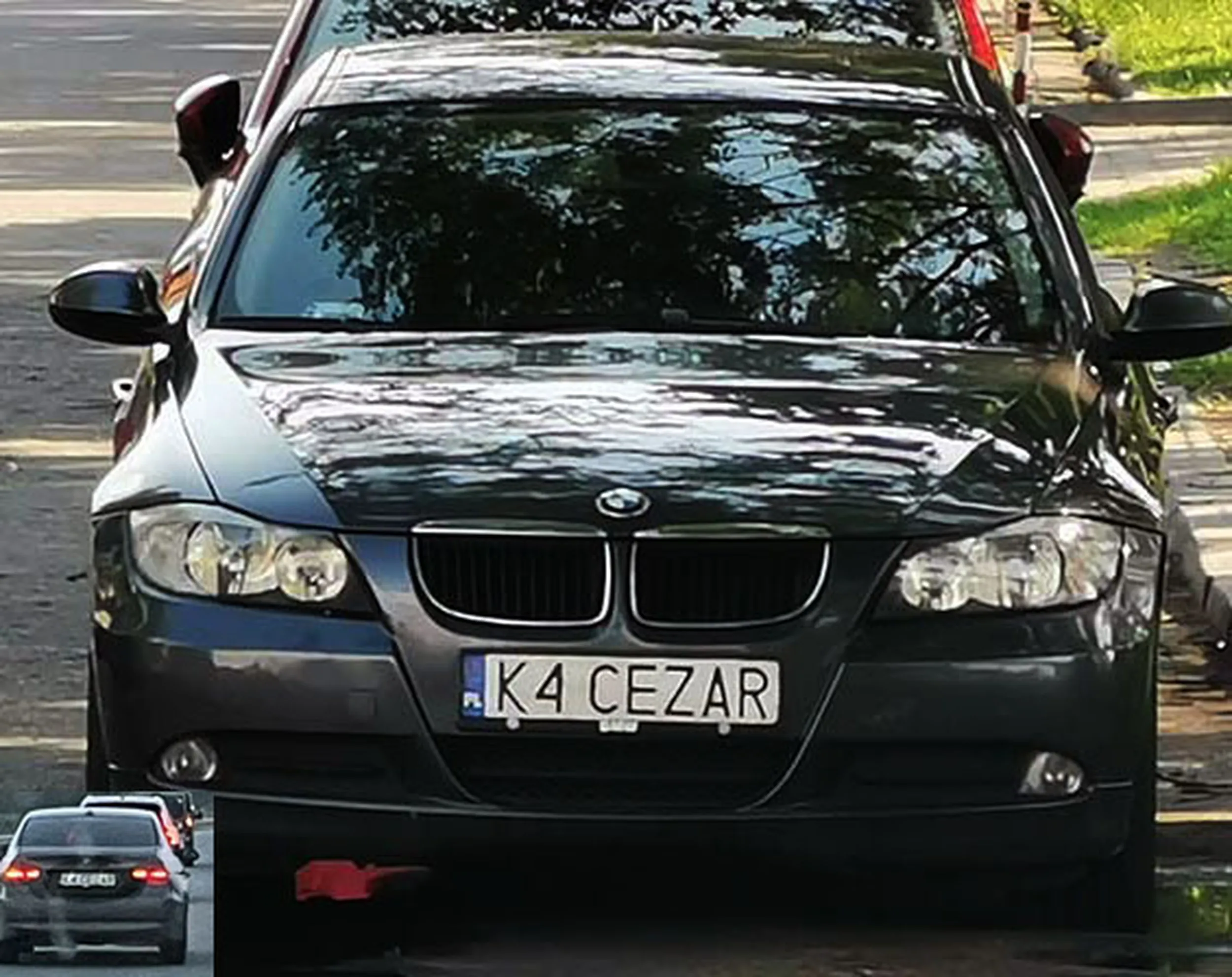 Fajny numer, blacha K4 CEZAR