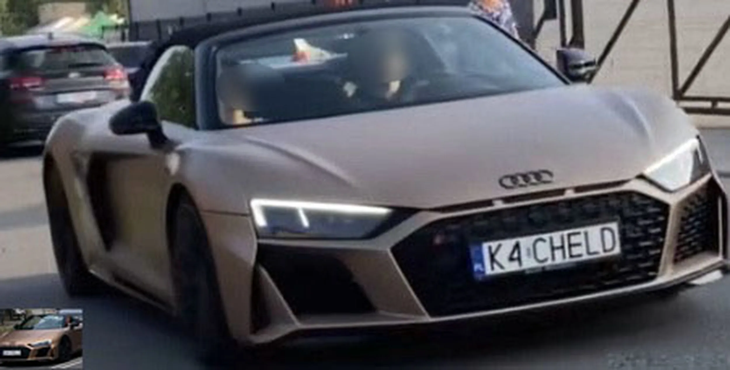 Fajny numer, blacha K4 CHELD