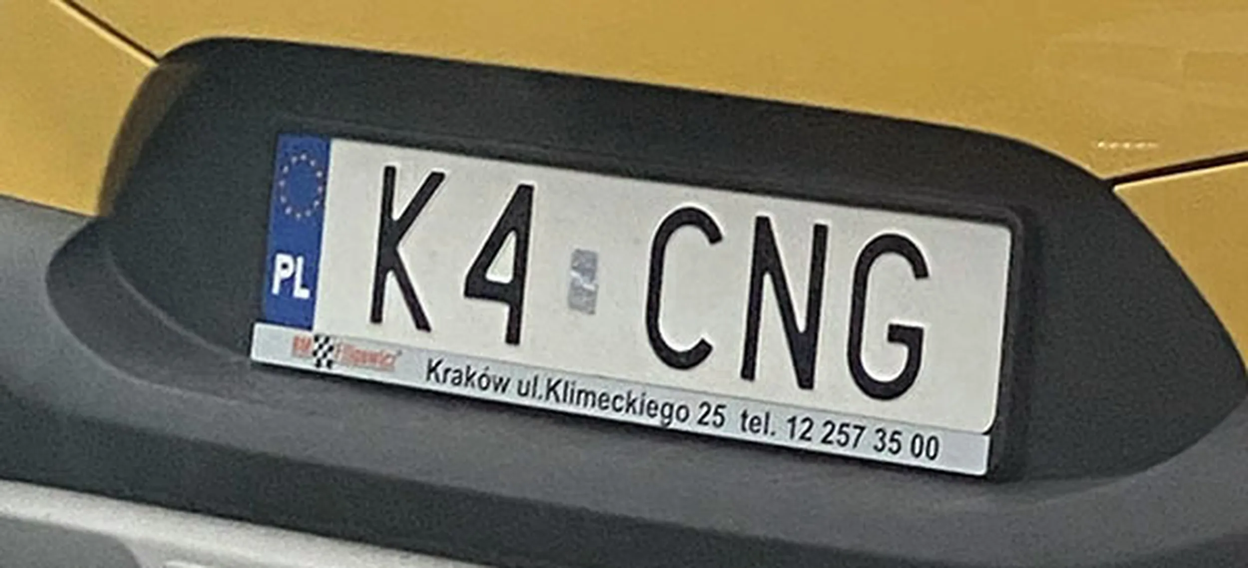 Fajny numer, blacha K4 CNG