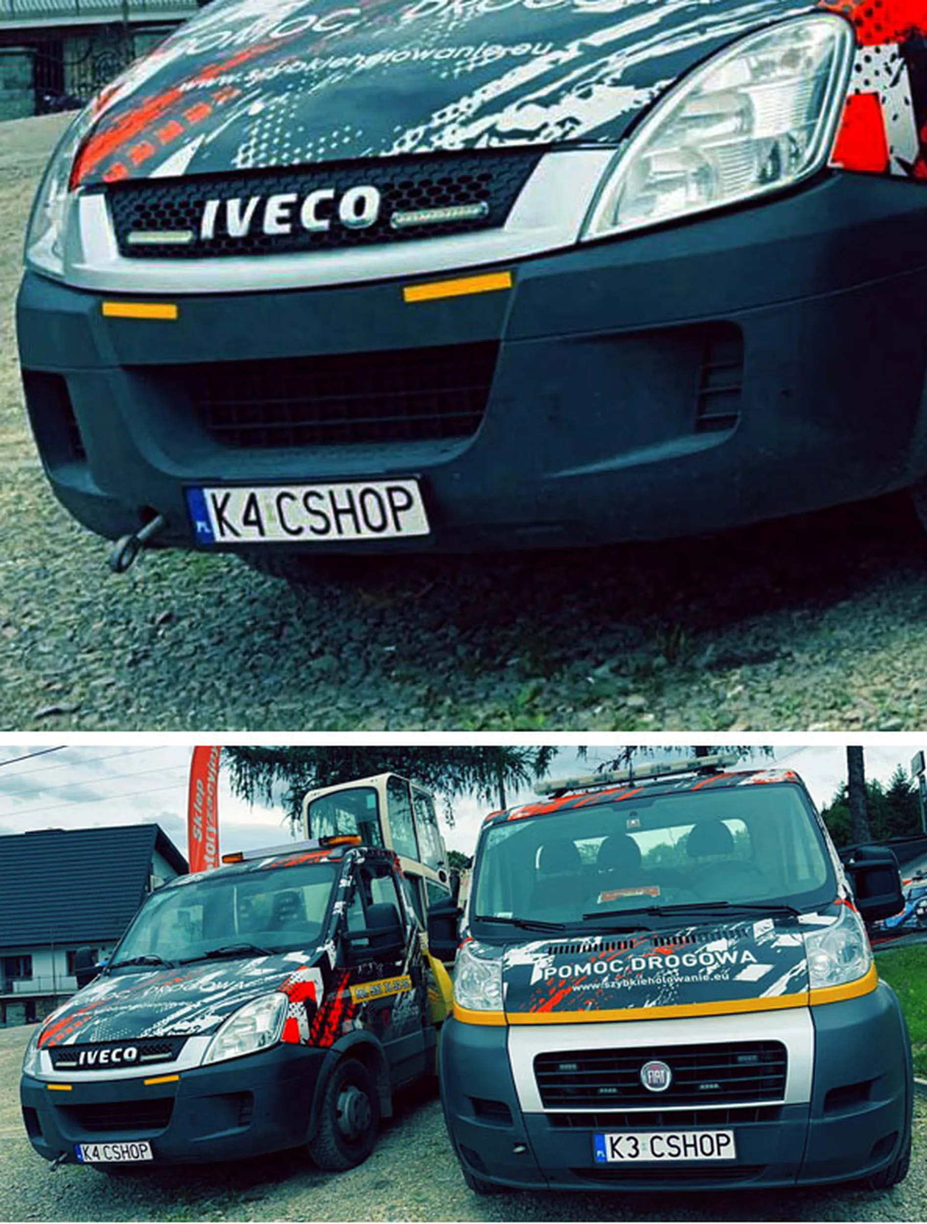 Fajny numer, blacha K4 CSHOP