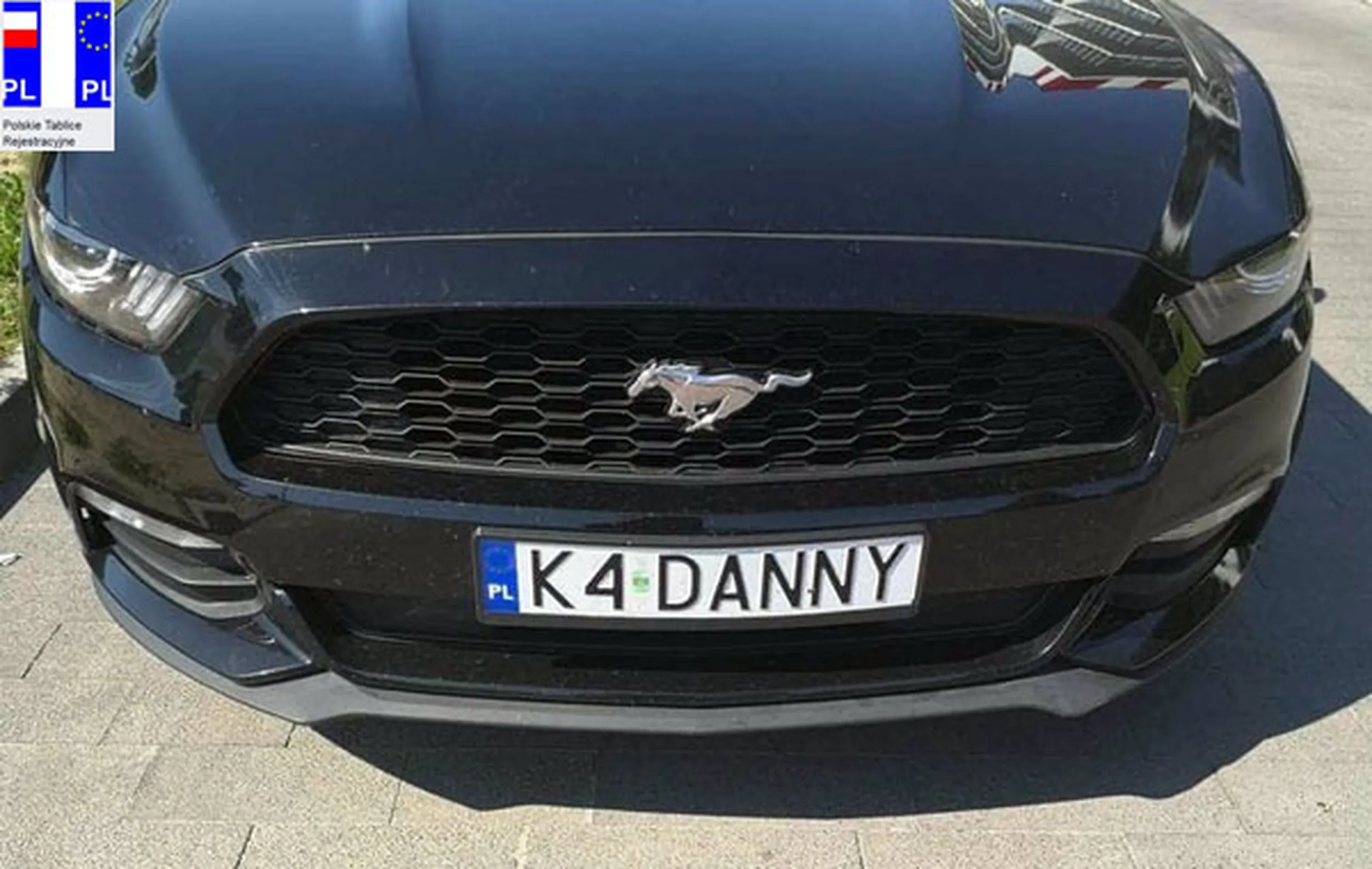 Fajny numer, blacha K4 DANNY