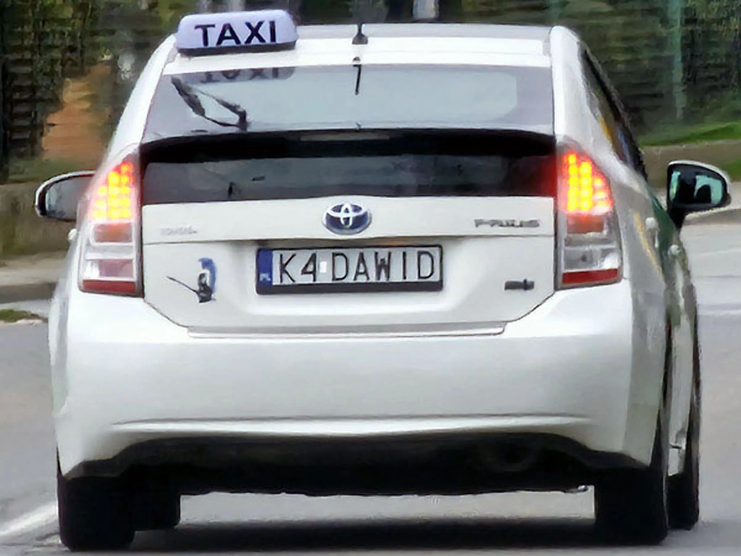 Fajny numer, blacha K4 DAWID