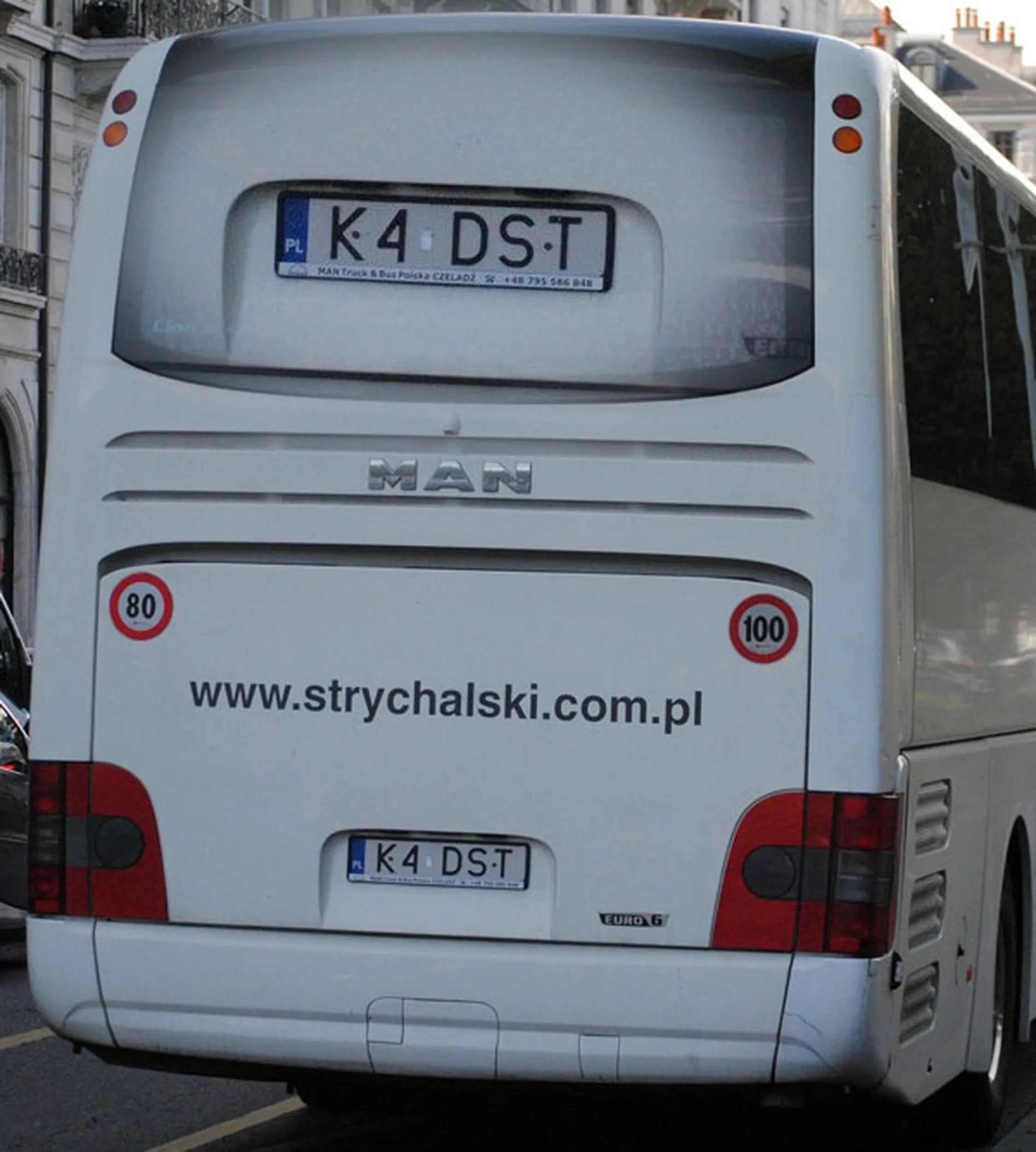 Fajny numer, blacha K4 DST