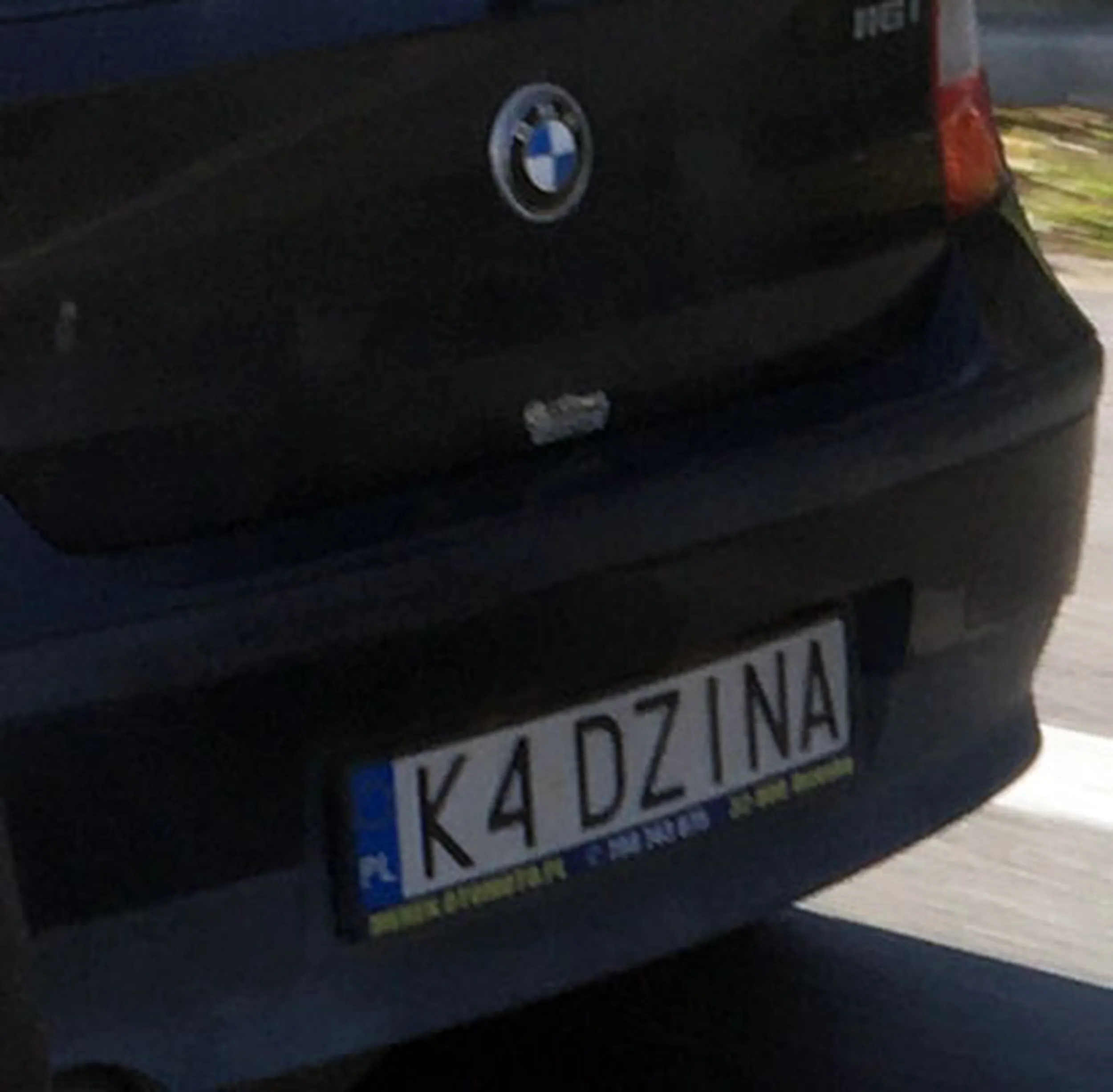 Fajny numer, blacha K4 DZINA