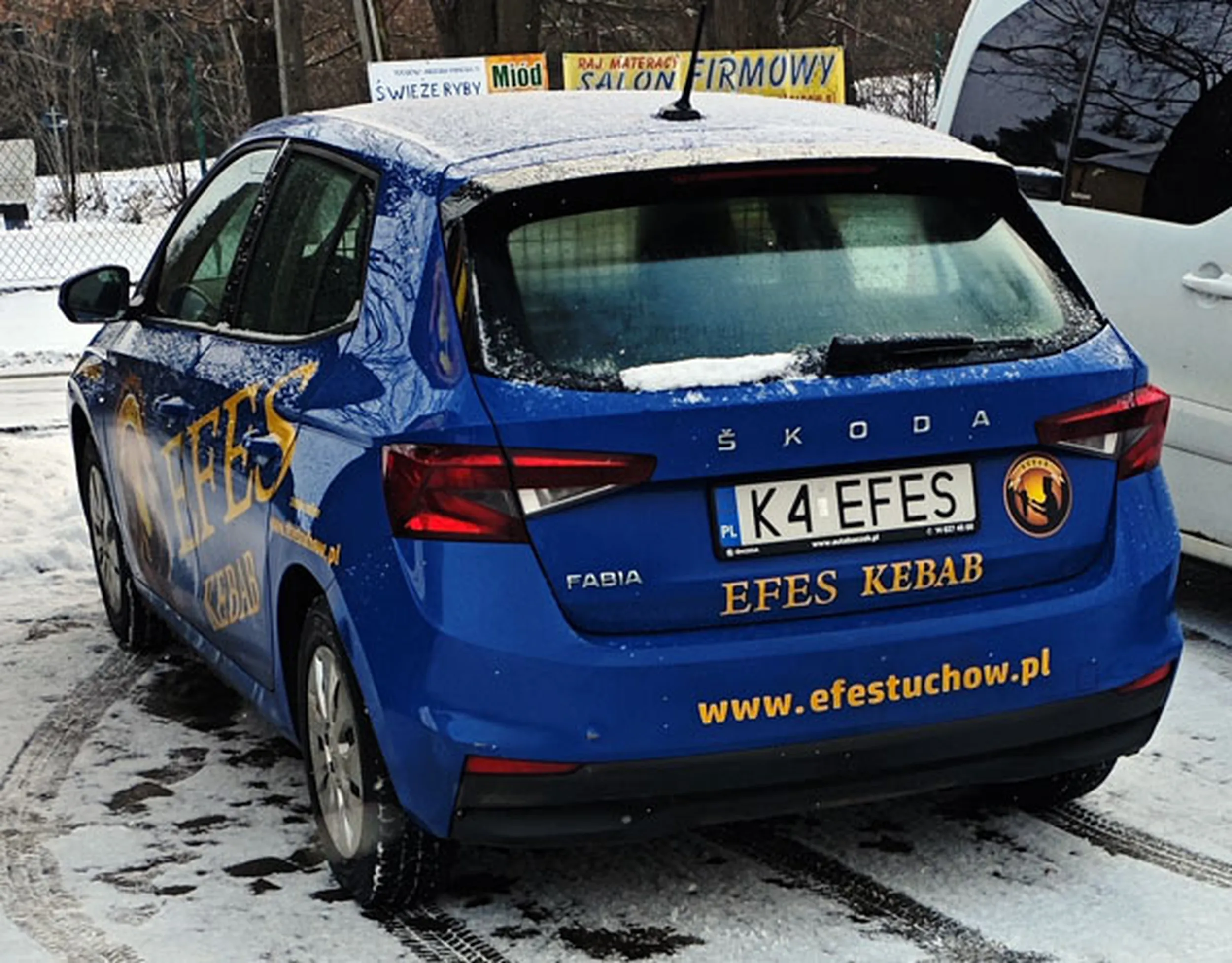 Fajny numer, blacha K4 EFES