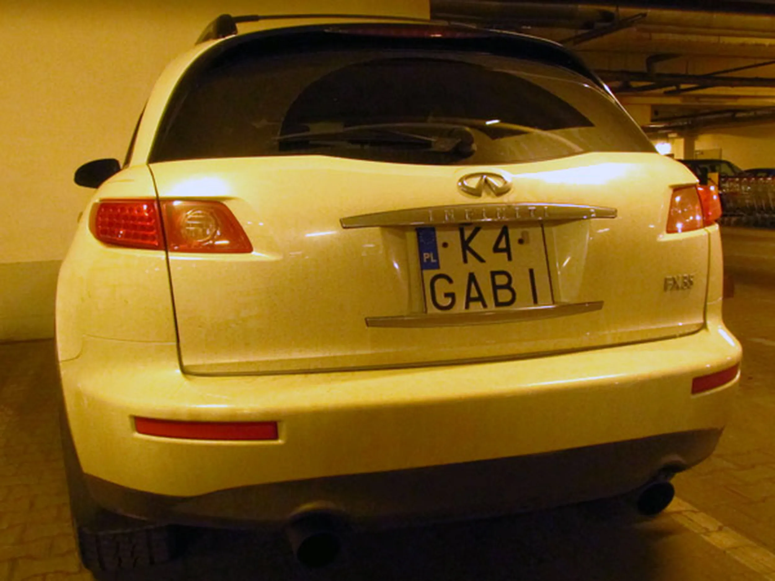 Fajny numer, blacha K4 GABI